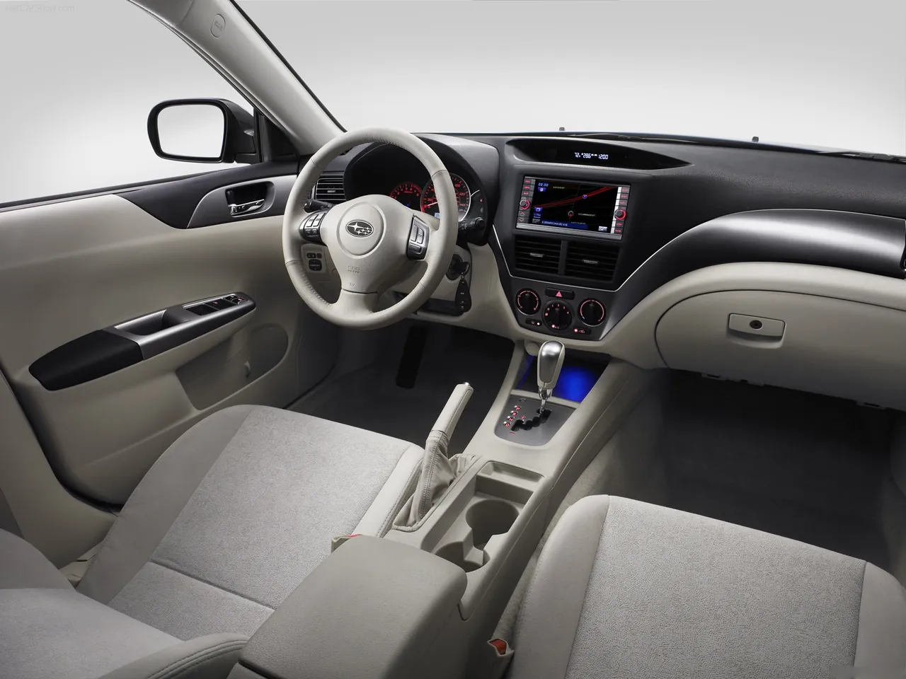 Subaru Impreza 5-Door (2008) – interiér