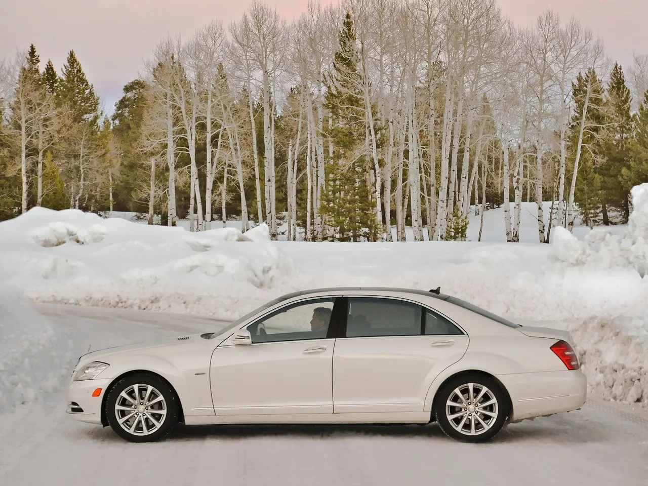 Mercedes-Benz S350 BlueTEC 4Matic (2012) - Side Profile