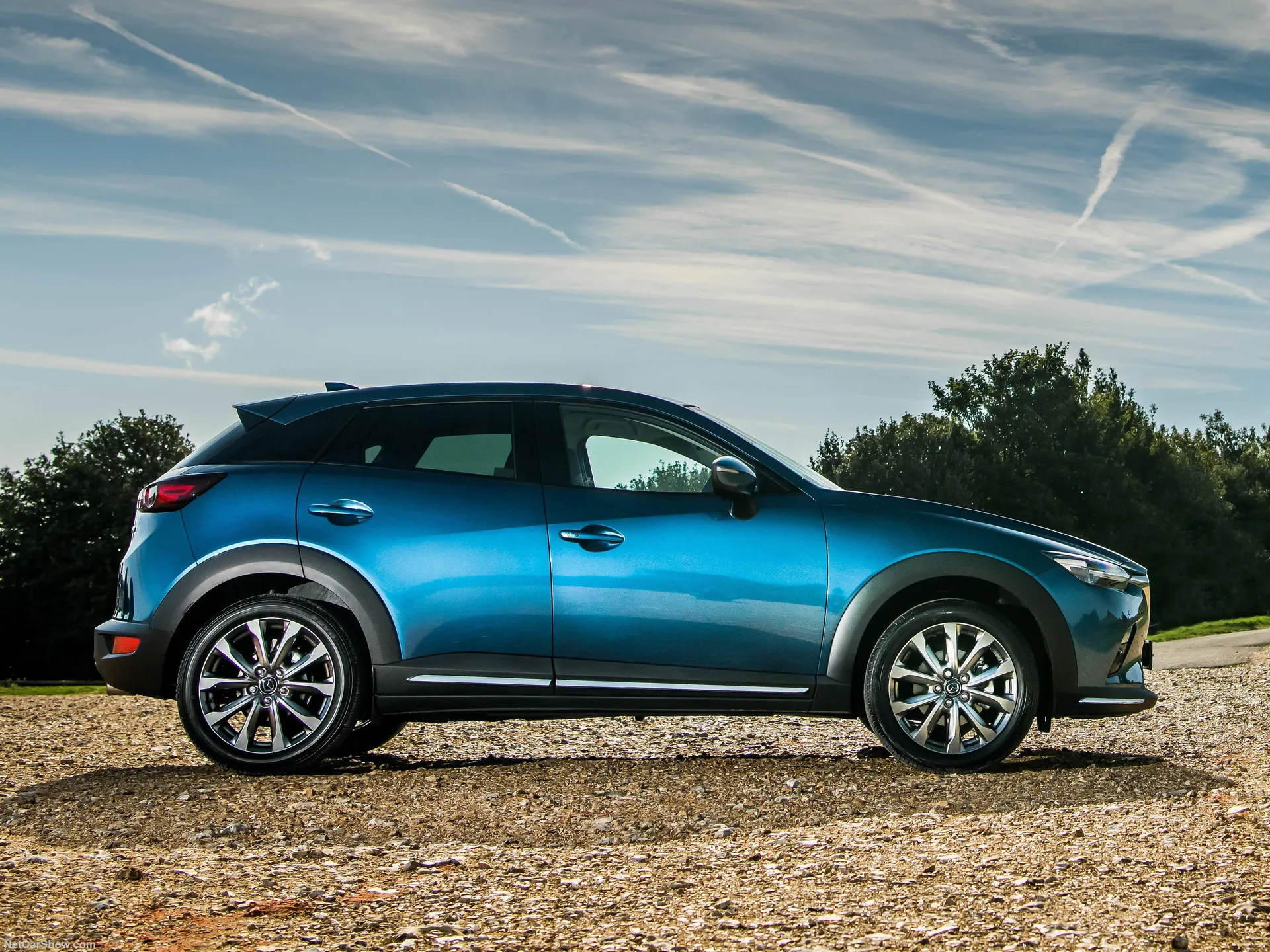 Mazda CX-3 (2019) – boční profil