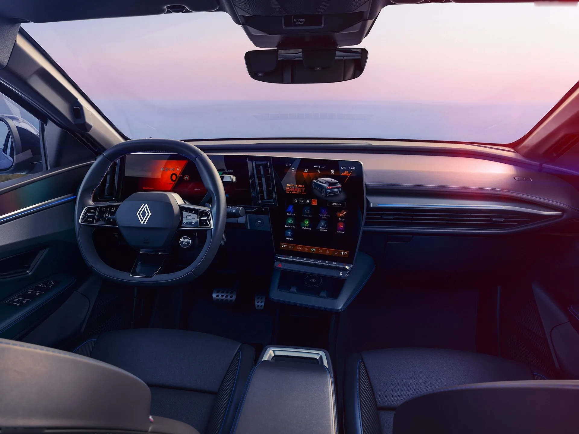 Renault Megane E-Tech (2027) – interiér