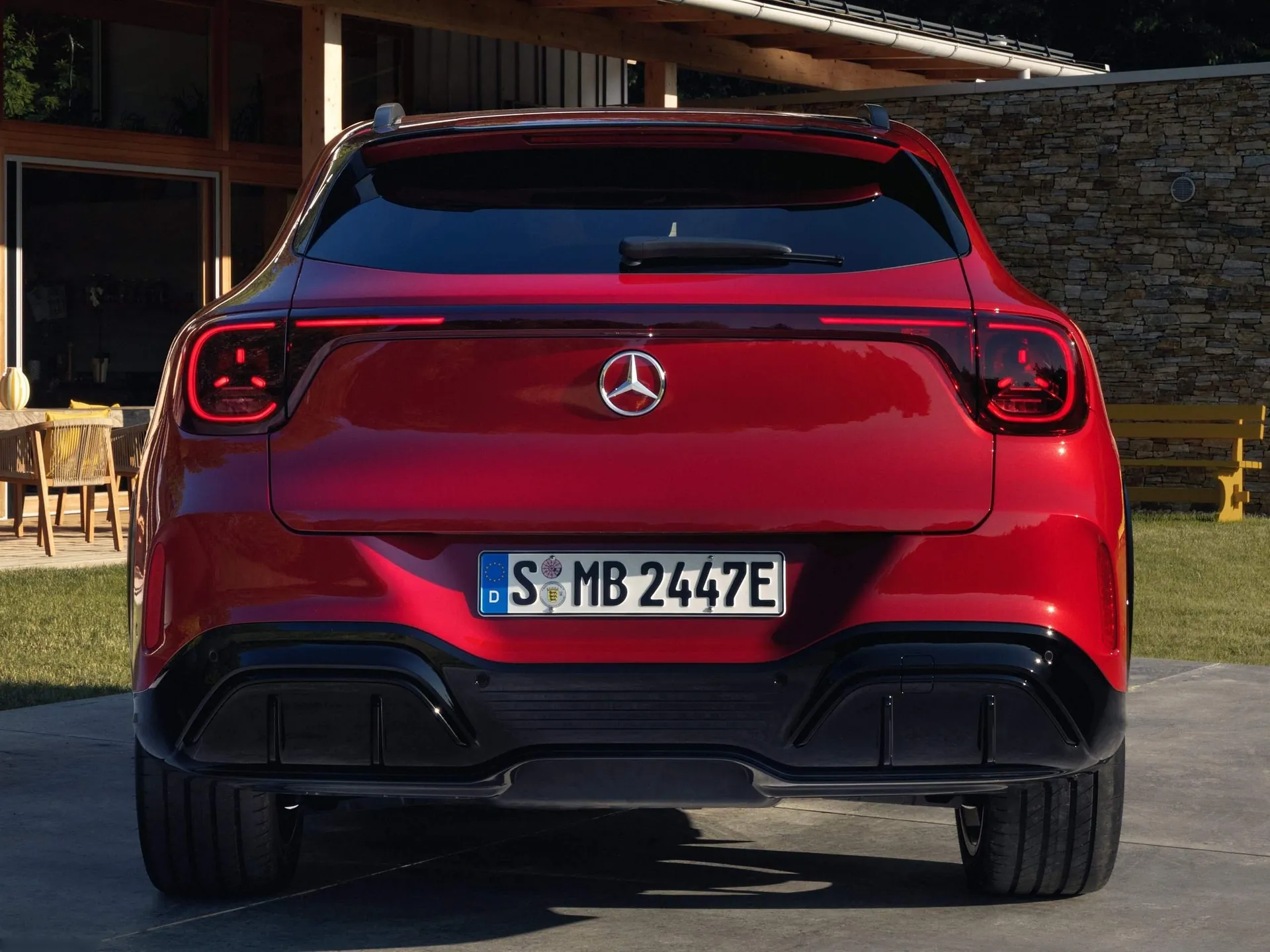 Mercedes-Benz GLA (2027) – zezadu