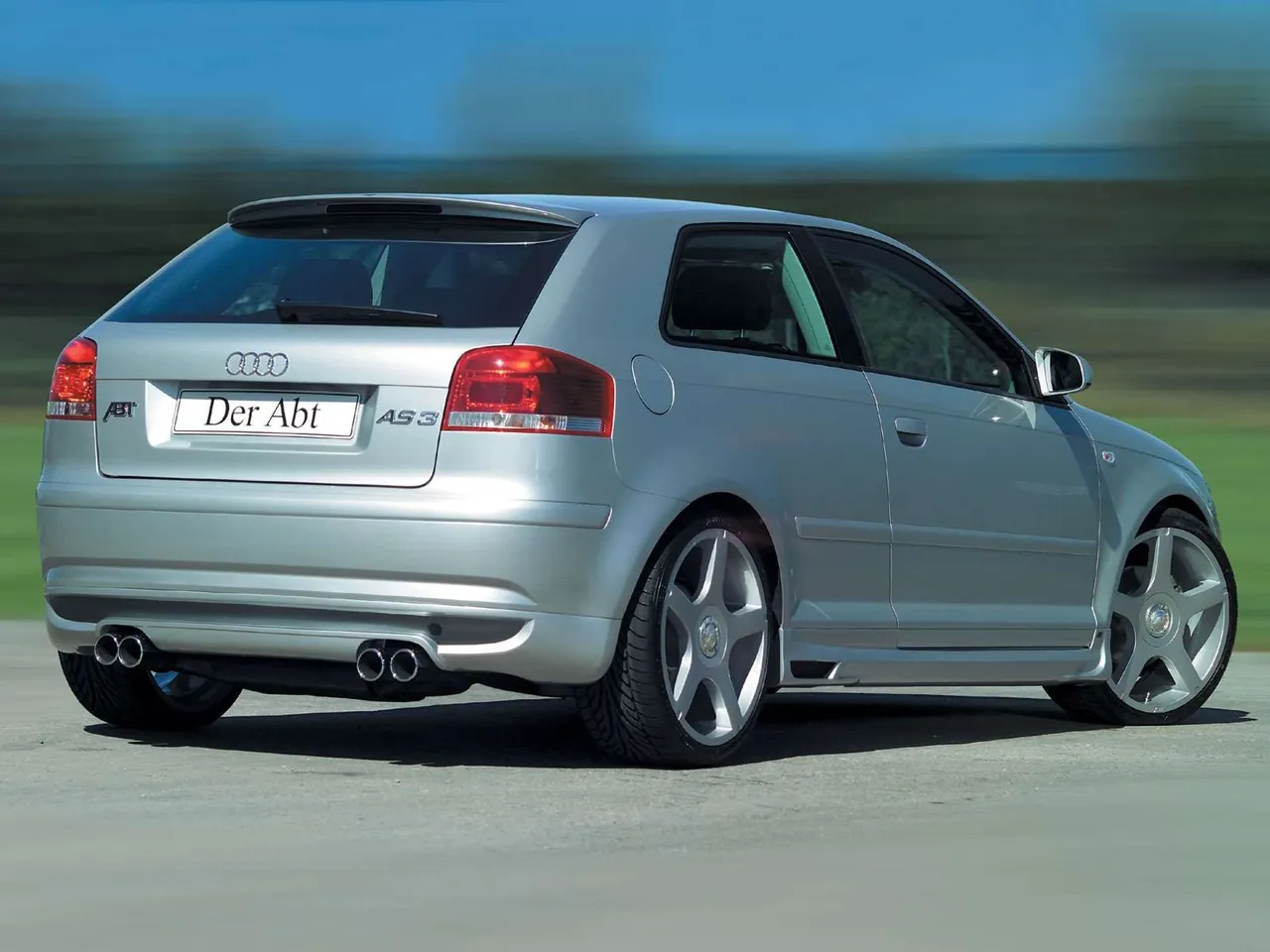 ABT Audi AS3 (2005) – zadní tříčtvrteční pohled