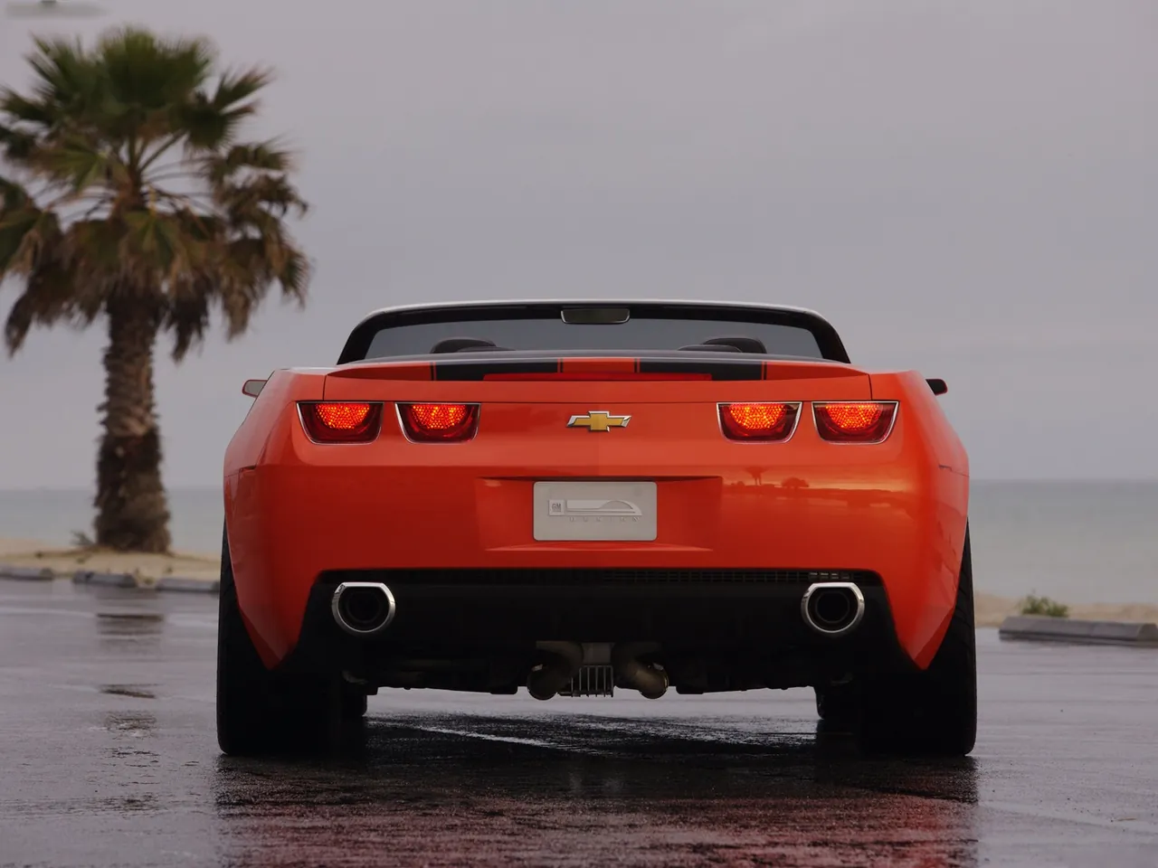 Chevrolet Camaro Convertible Concept (2007) – zezadu