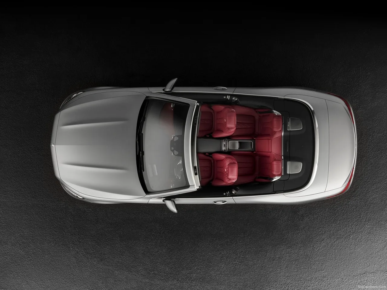 Mercedes-Benz S-Class Cabriolet (2017) - Top view