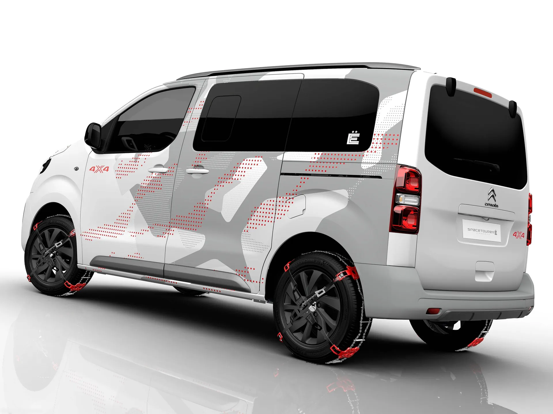 Citroen SpaceTourer 4x4 E Concept (2017) – zadní tříčtvrteční pohled