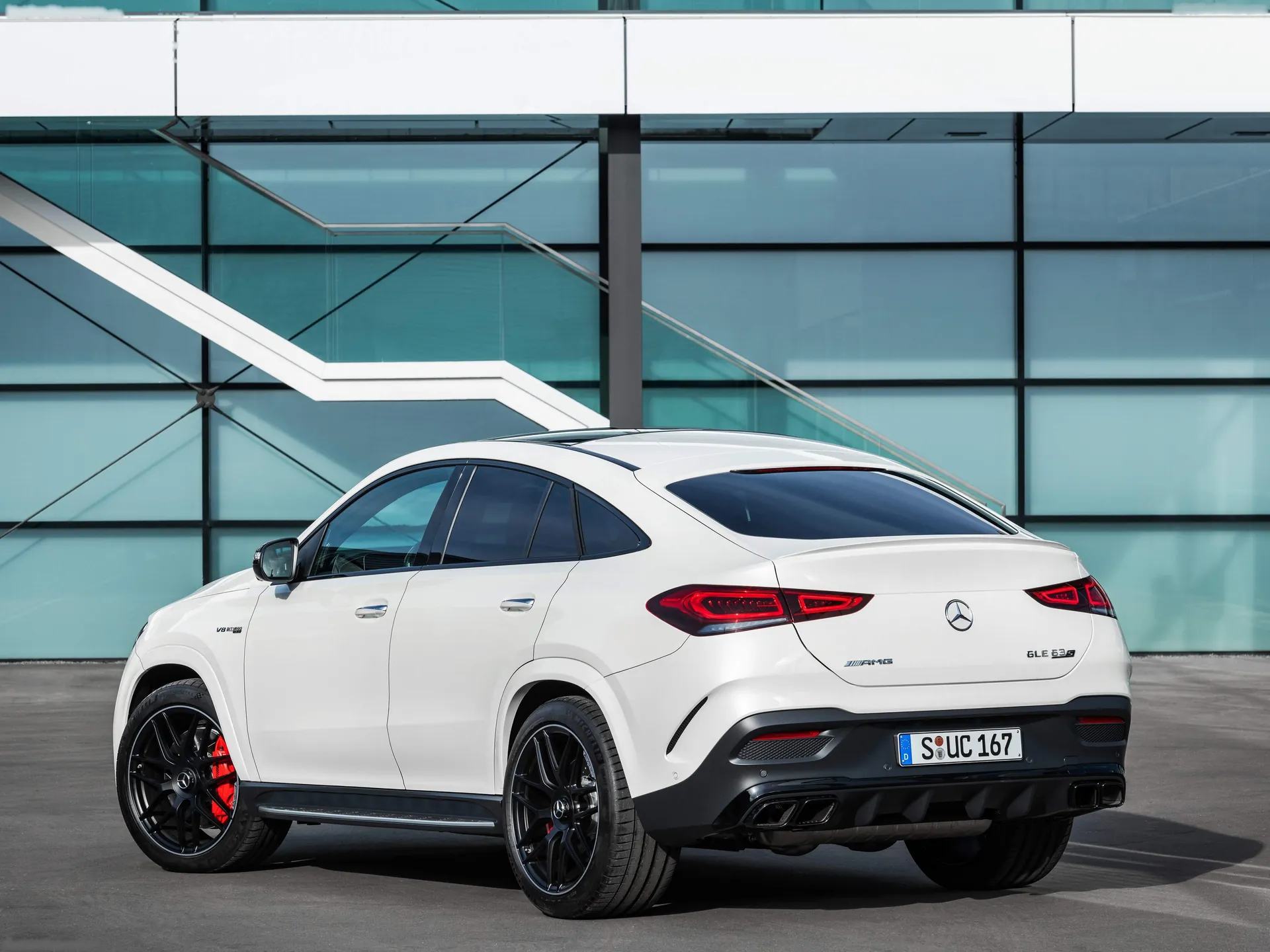 Mercedes-Benz GLE63 S AMG Coupe (2021) - Rear Three-Quarter