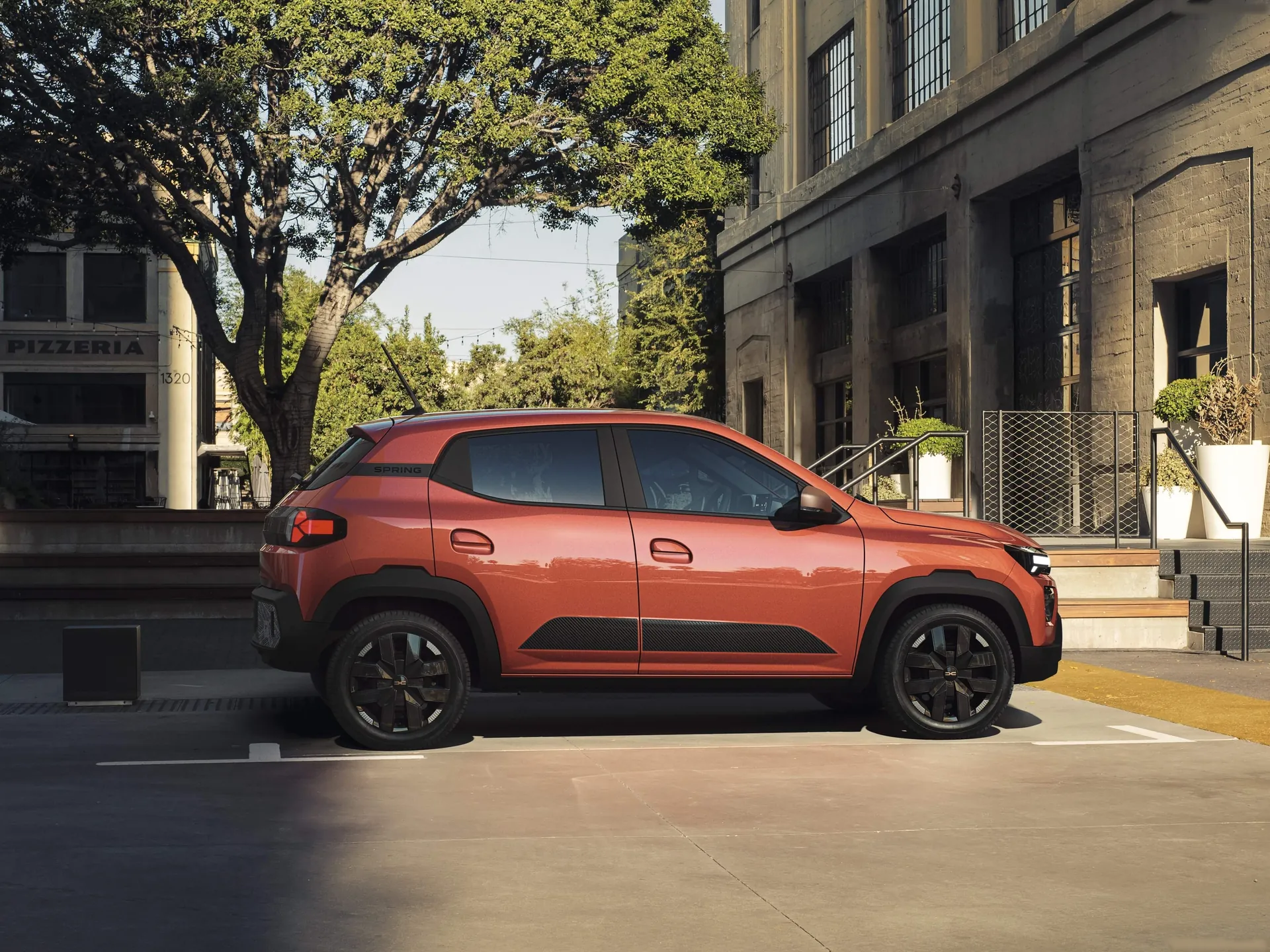 Dacia Spring (2025) – boční profil