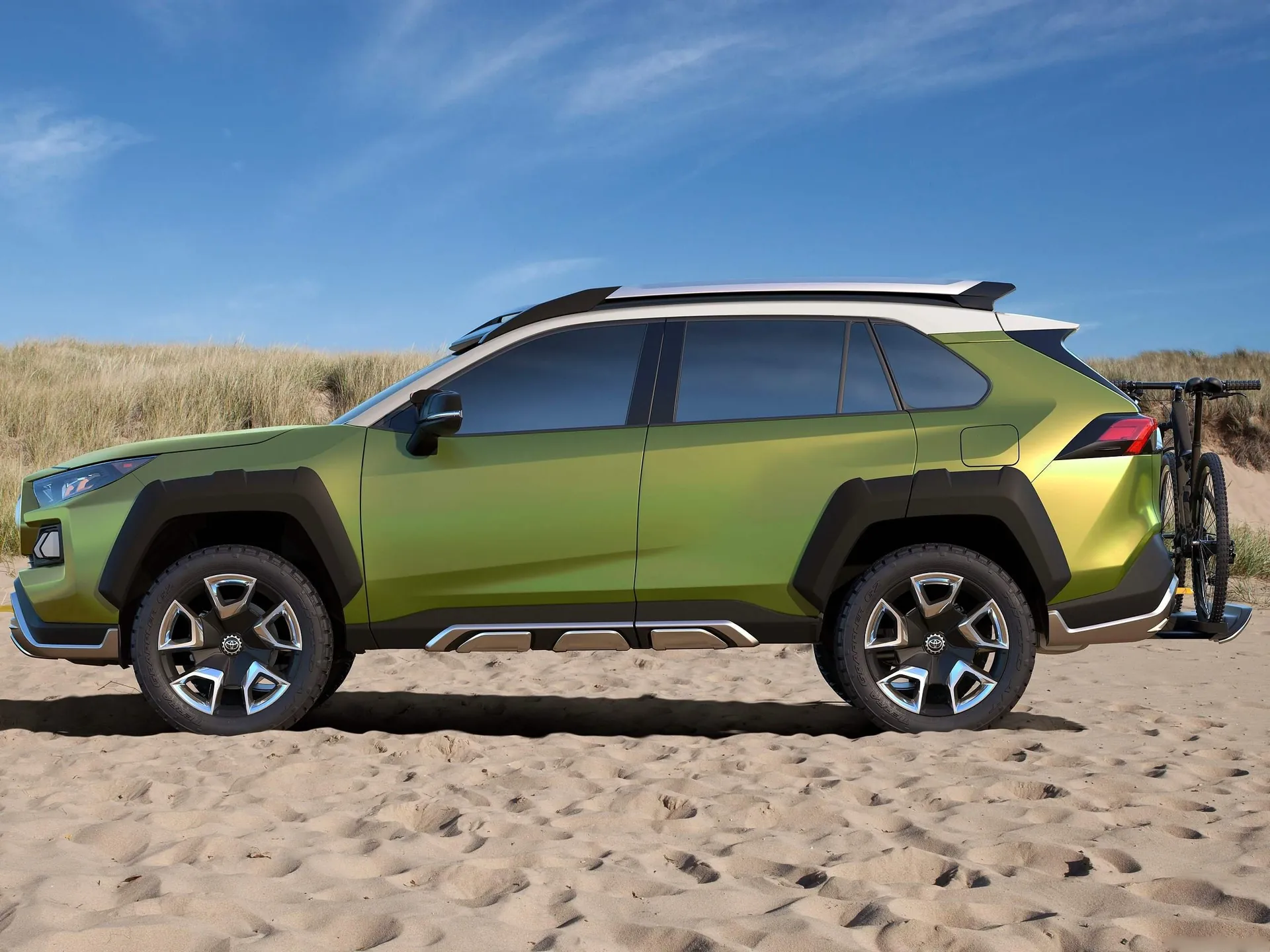 Toyota FT-AC Concept (2017) – boční profil
