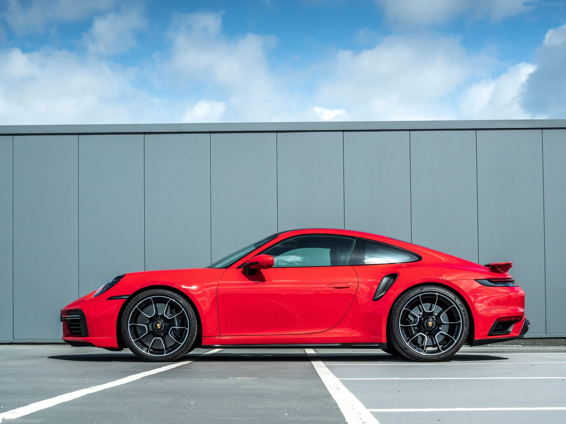 Porsche 911 Turbo S [UK] (2021) - Side Profile