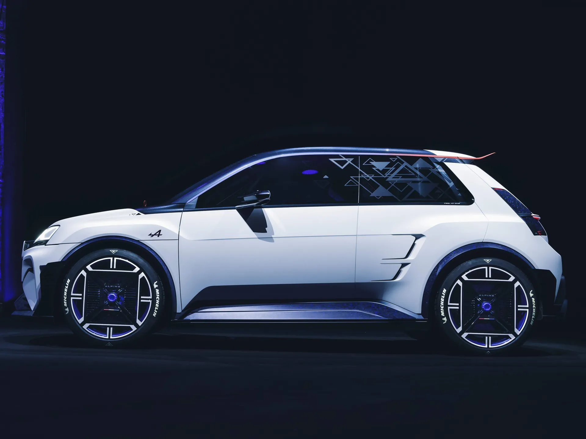 Alpine A290 Beta Concept (2023) – boční profil