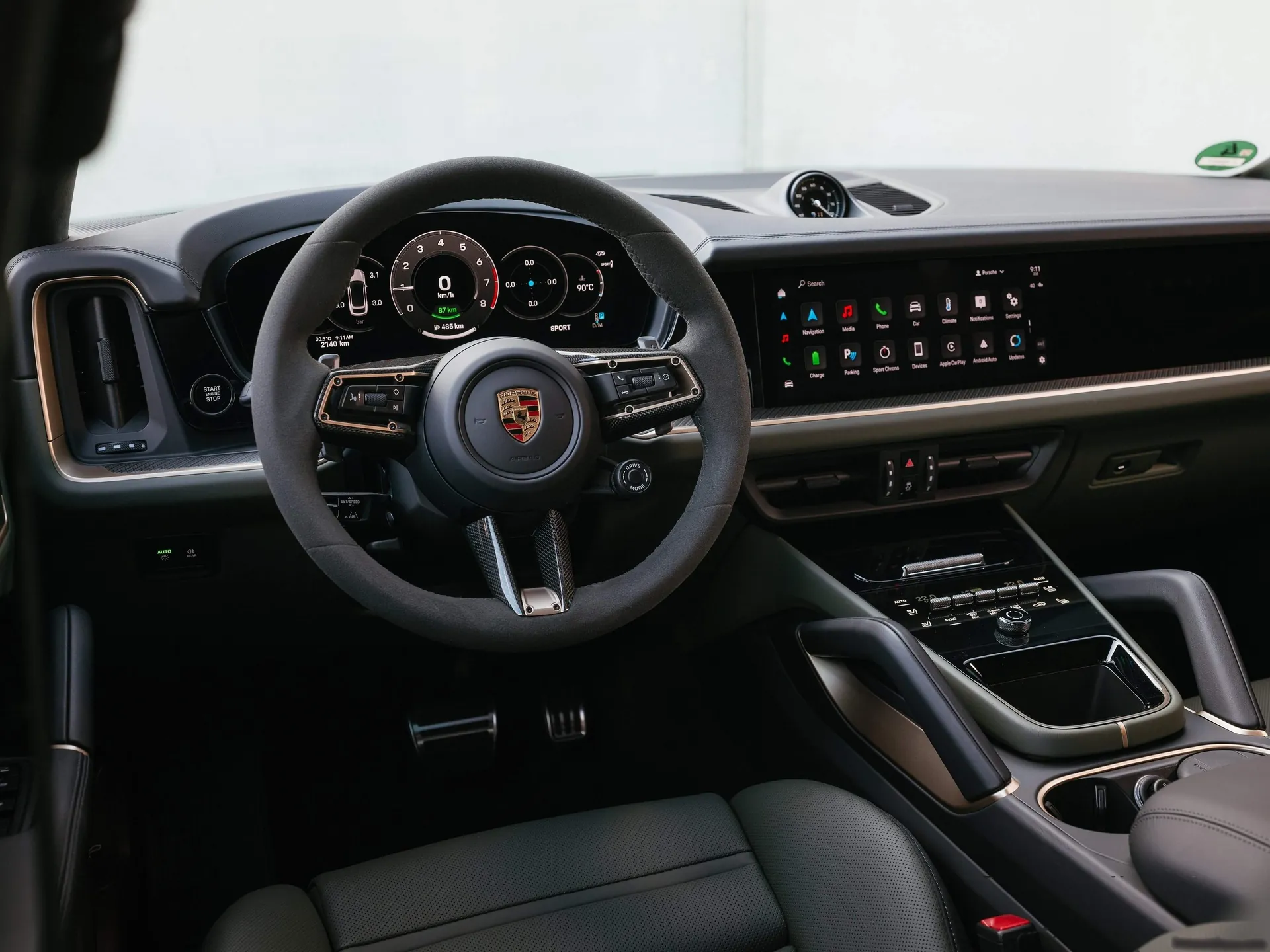 Porsche Cayenne S E-Hybrid Coupe (2024) – interiér
