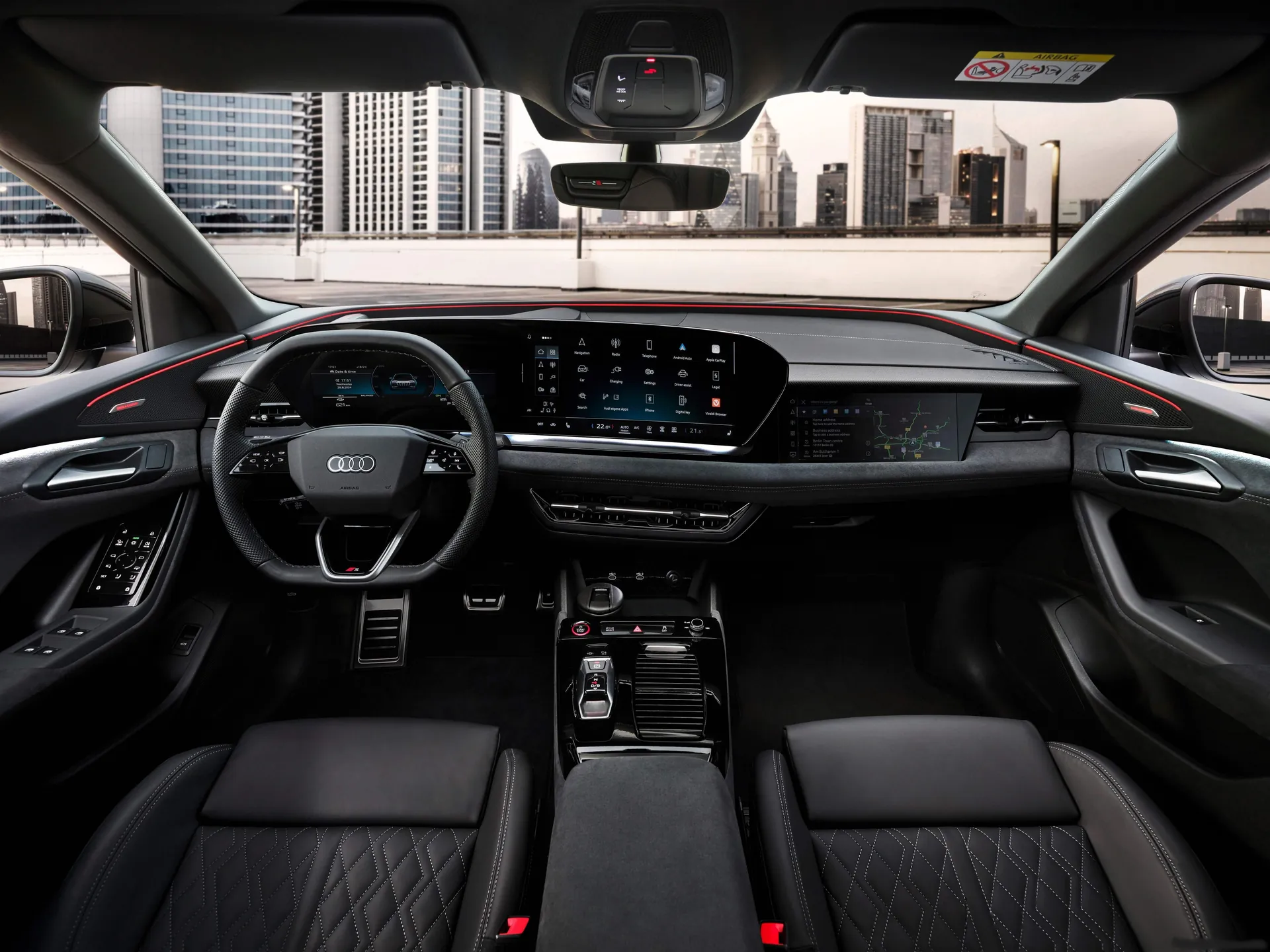 Audi SQ6 Sportback e-tron (2025) – interiér