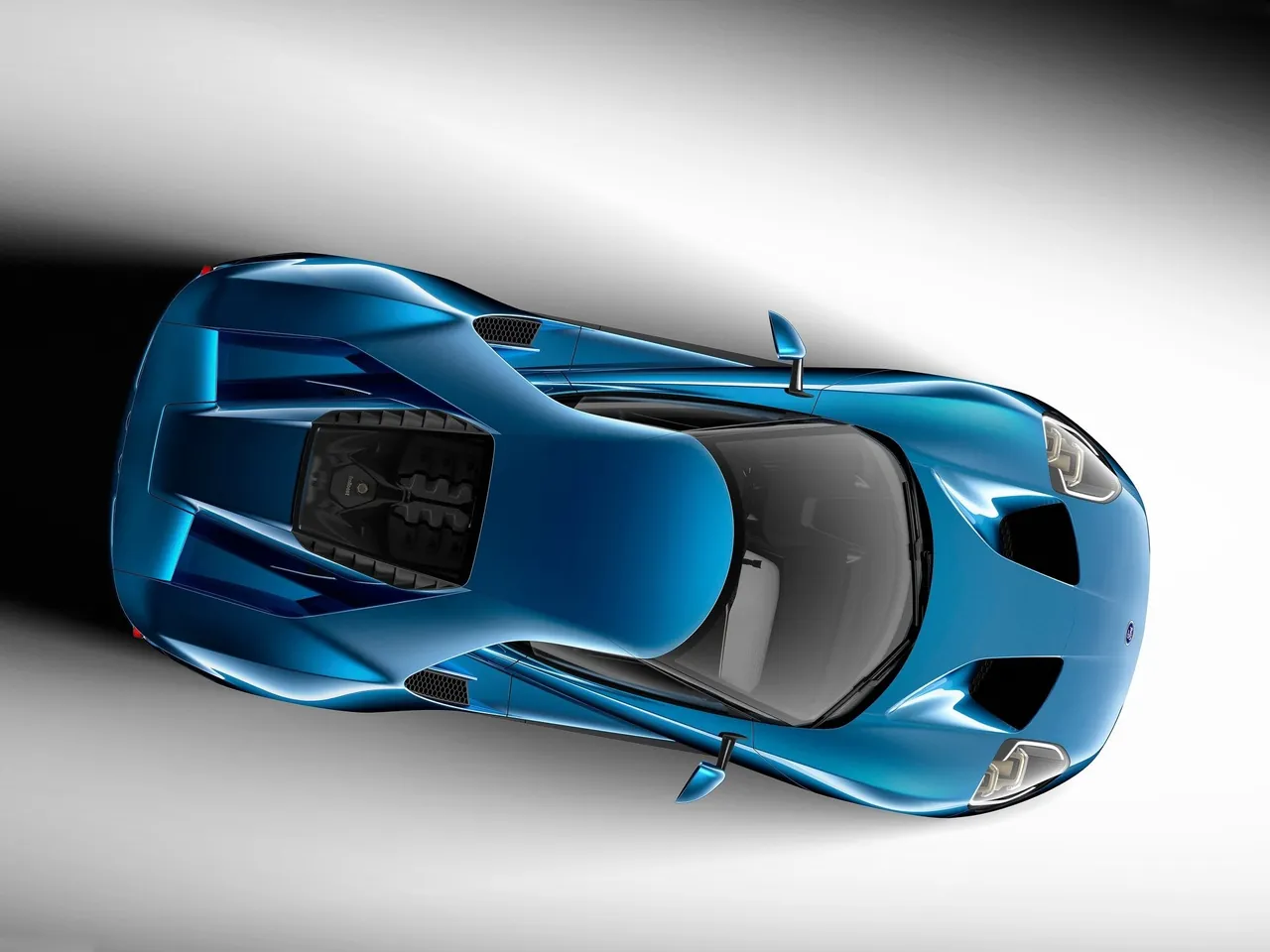Ford GT (2017) – pohled shora