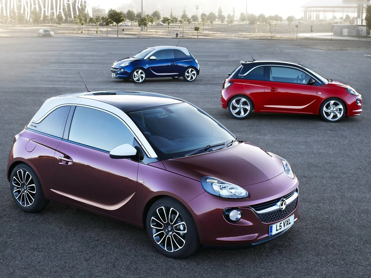 Vauxhall Adam (2013) – skupinový snímek