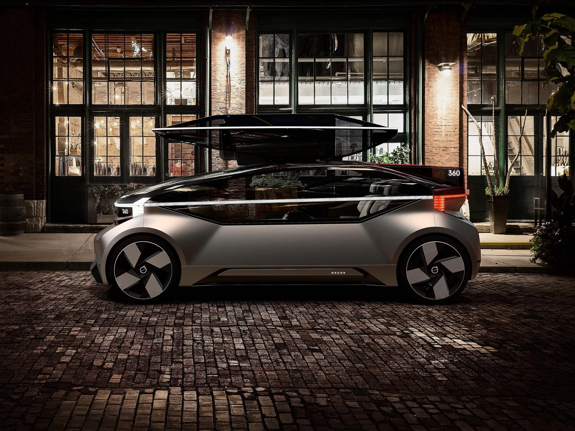 Volvo 360c Concept (2018) – boční profil