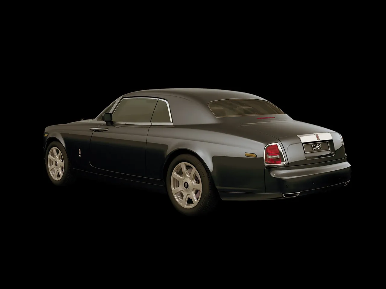 Rolls-Royce 101EX Concept (2006) – zadní tříčtvrteční pohled
