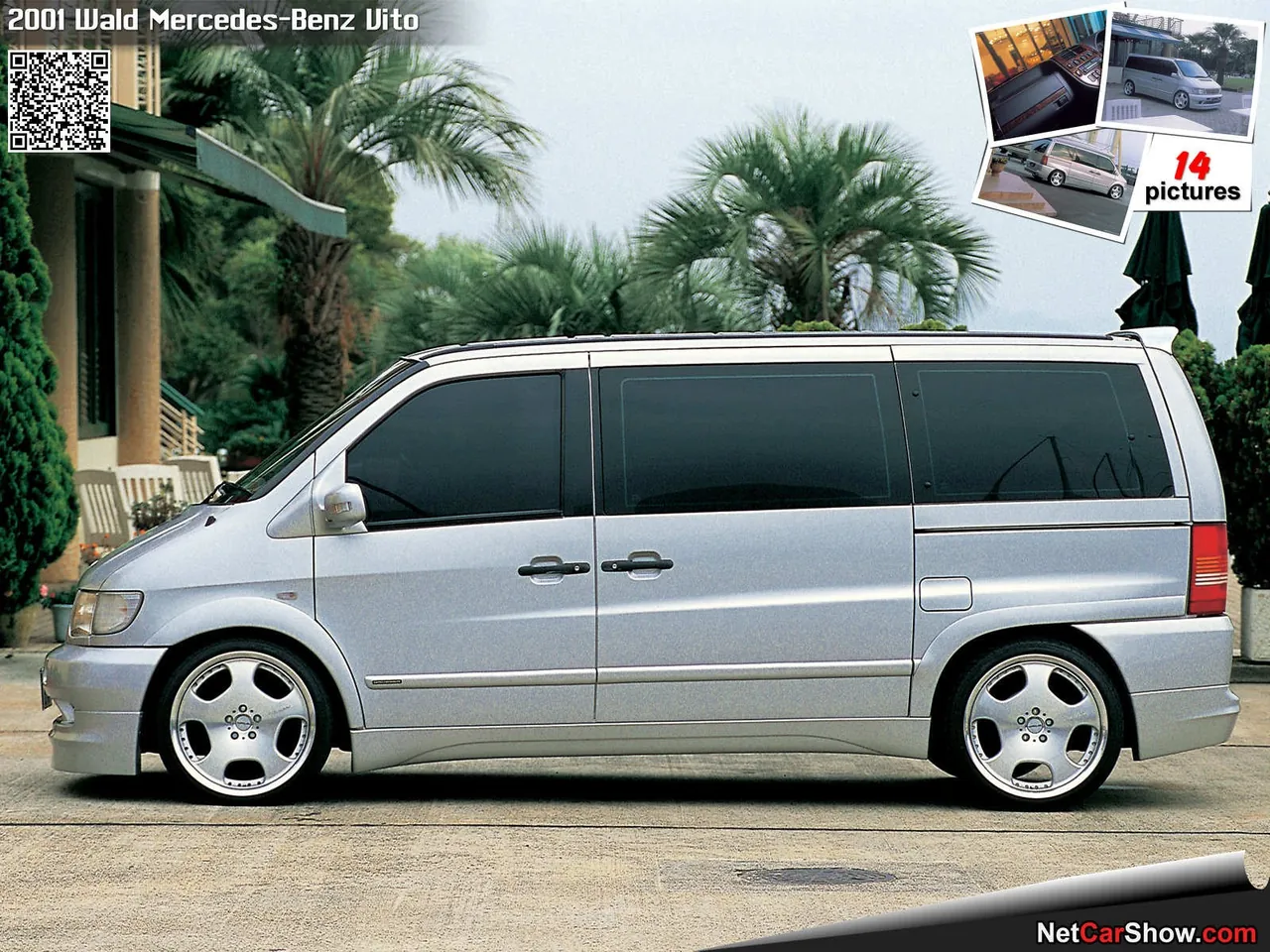 Wald Mercedes-Benz Vito (2001) – boční profil