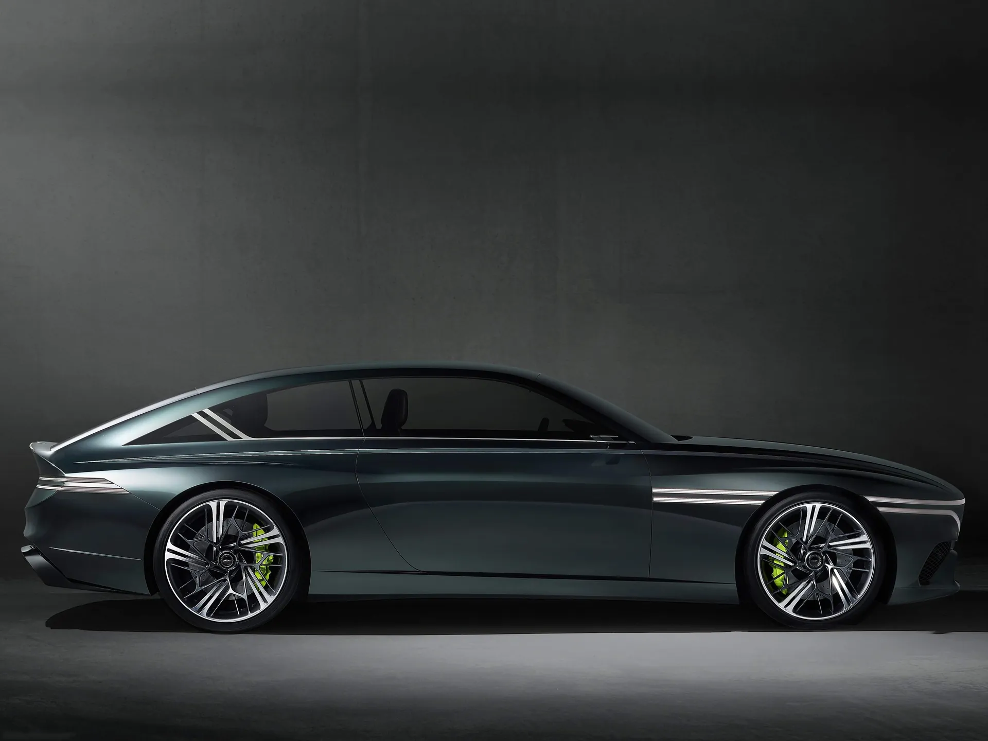 Genesis X Speedium Coupe Concept (2022) – boční profil