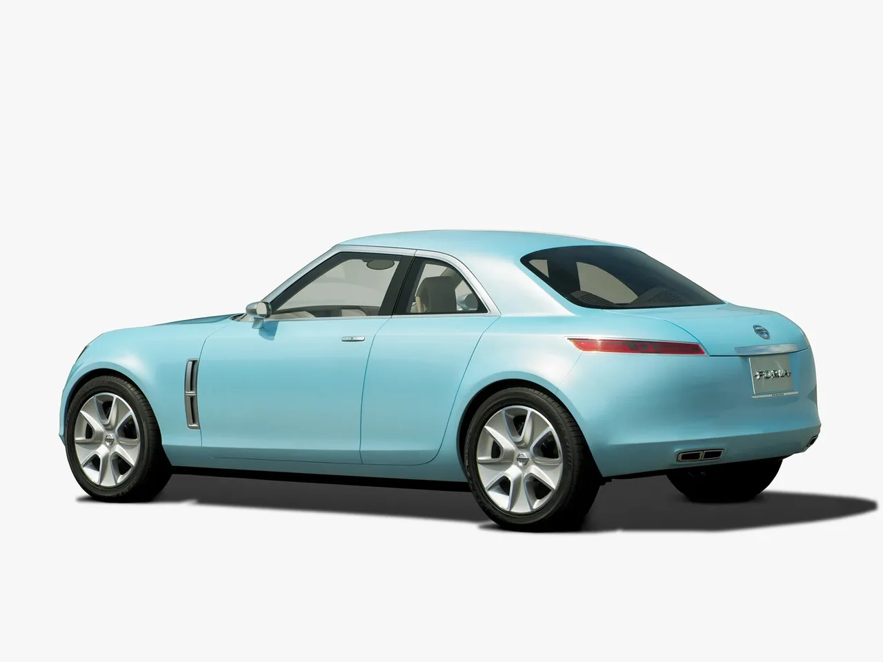 Nissan Foria Concept (2005) – zadní tříčtvrteční pohled