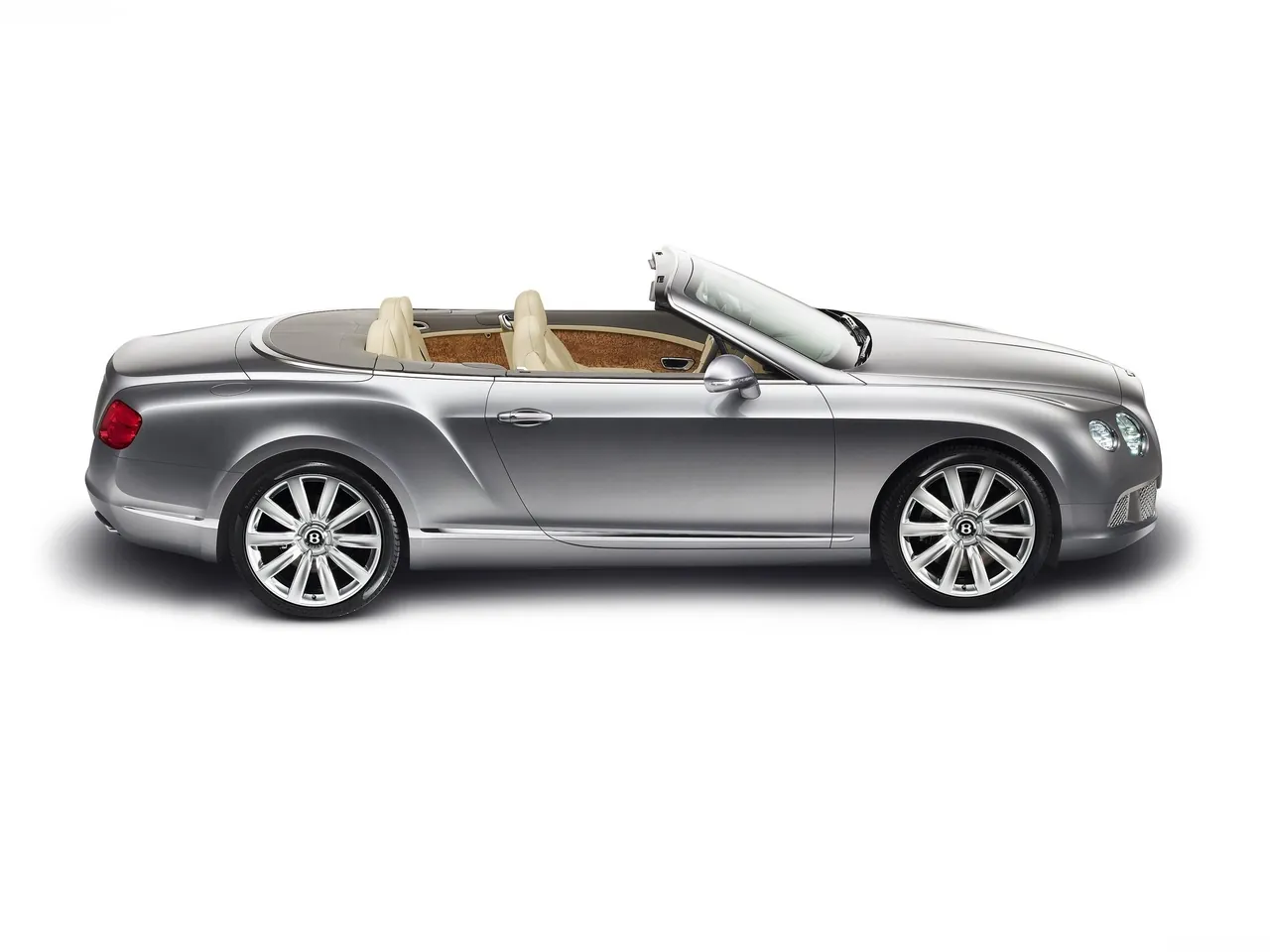 Bentley Continental GTC (2012) – boční profil