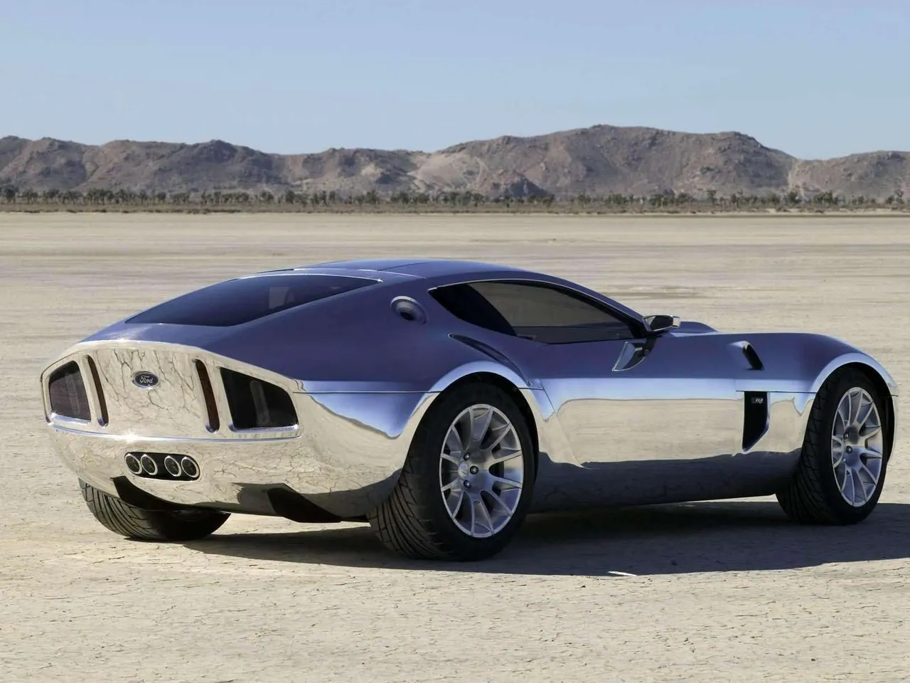Ford Shelby GR1 Concept (2005) – zadní tříčtvrteční pohled