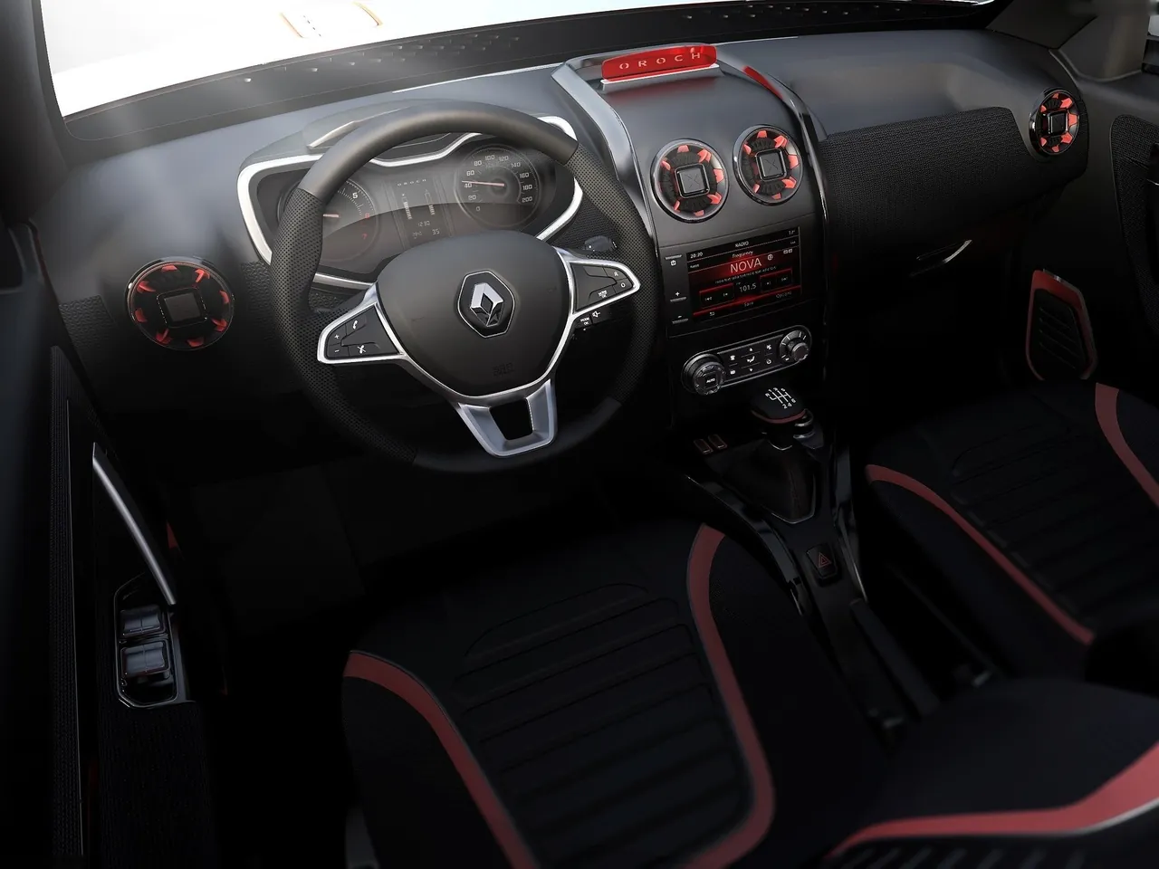 Renault Duster Oroch Concept (2014) – interiér