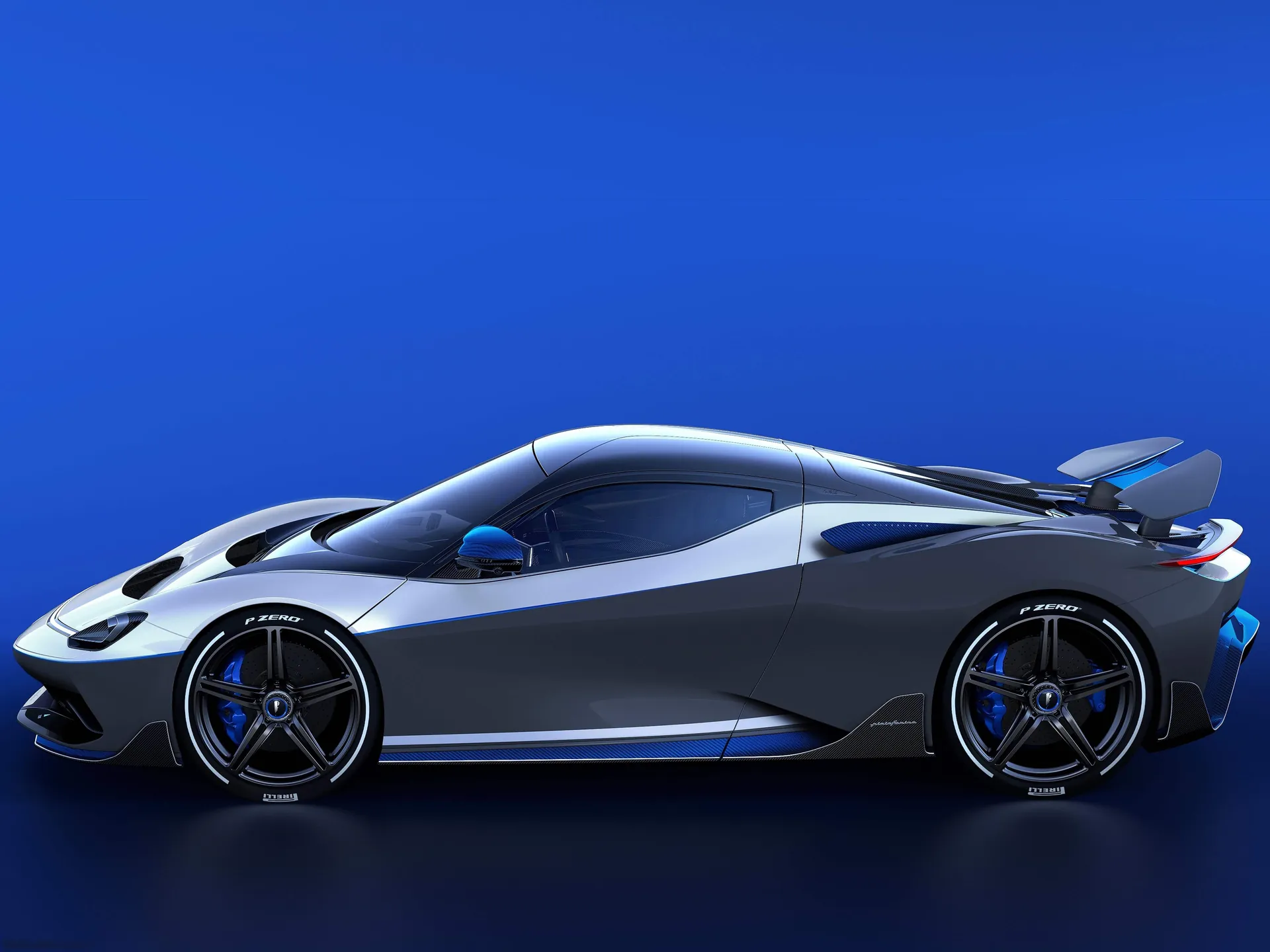 Pininfarina Battista Anniversario (2021) – boční profil