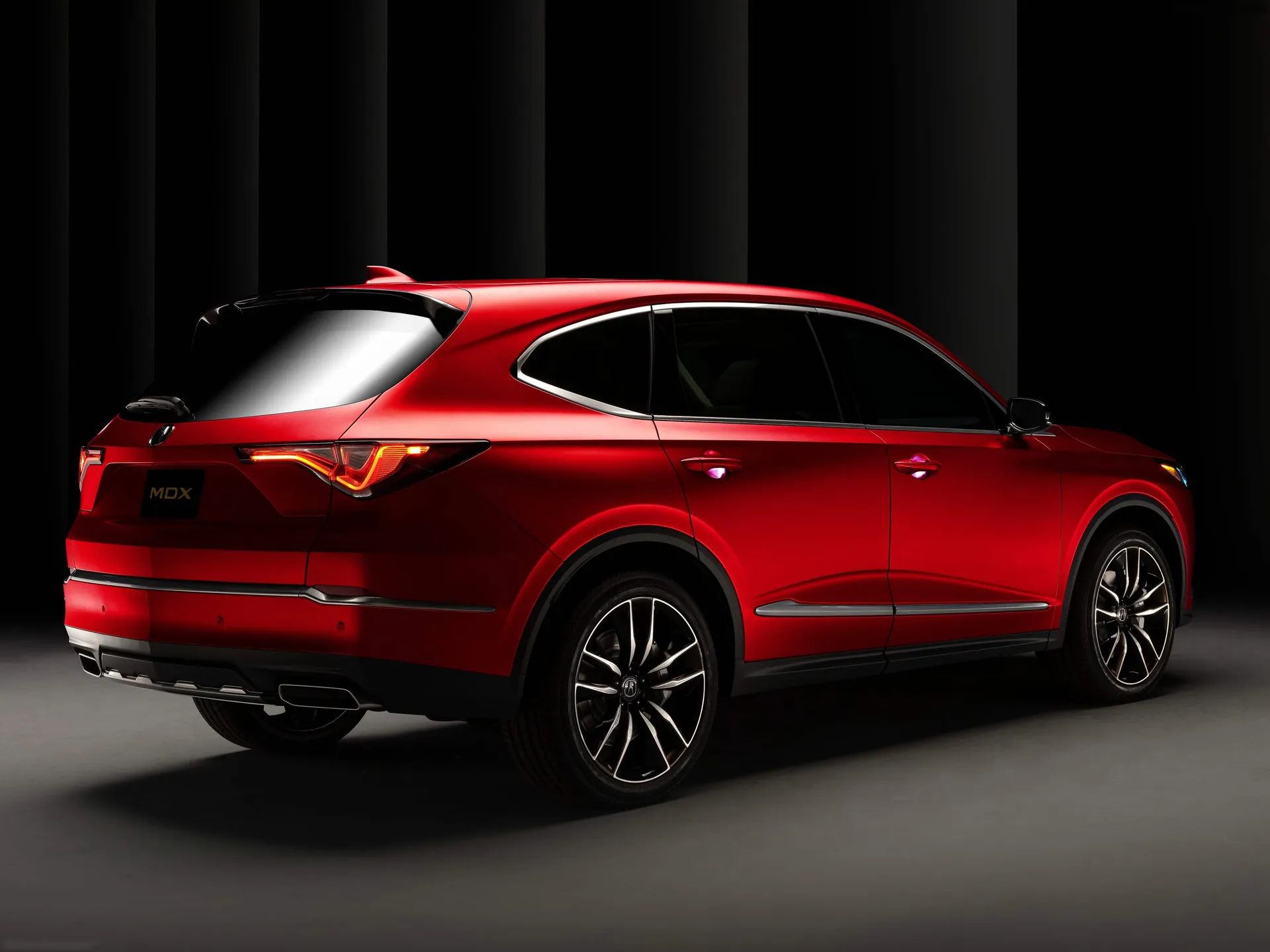 Acura MDX Concept (2020) – zadní tříčtvrteční pohled