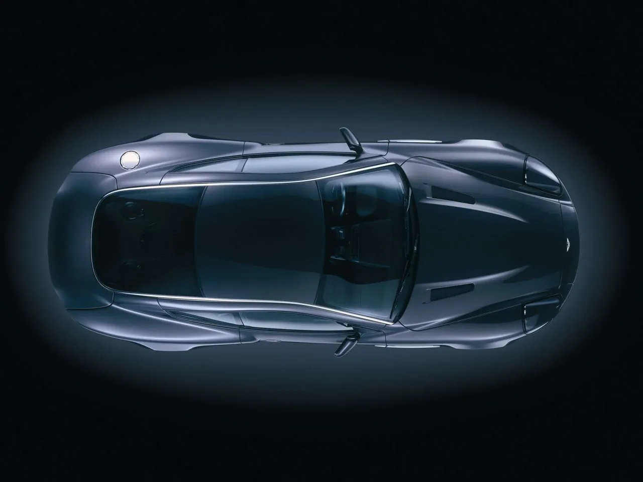 Aston Martin Vanquish S V12 (2004) – pohled shora