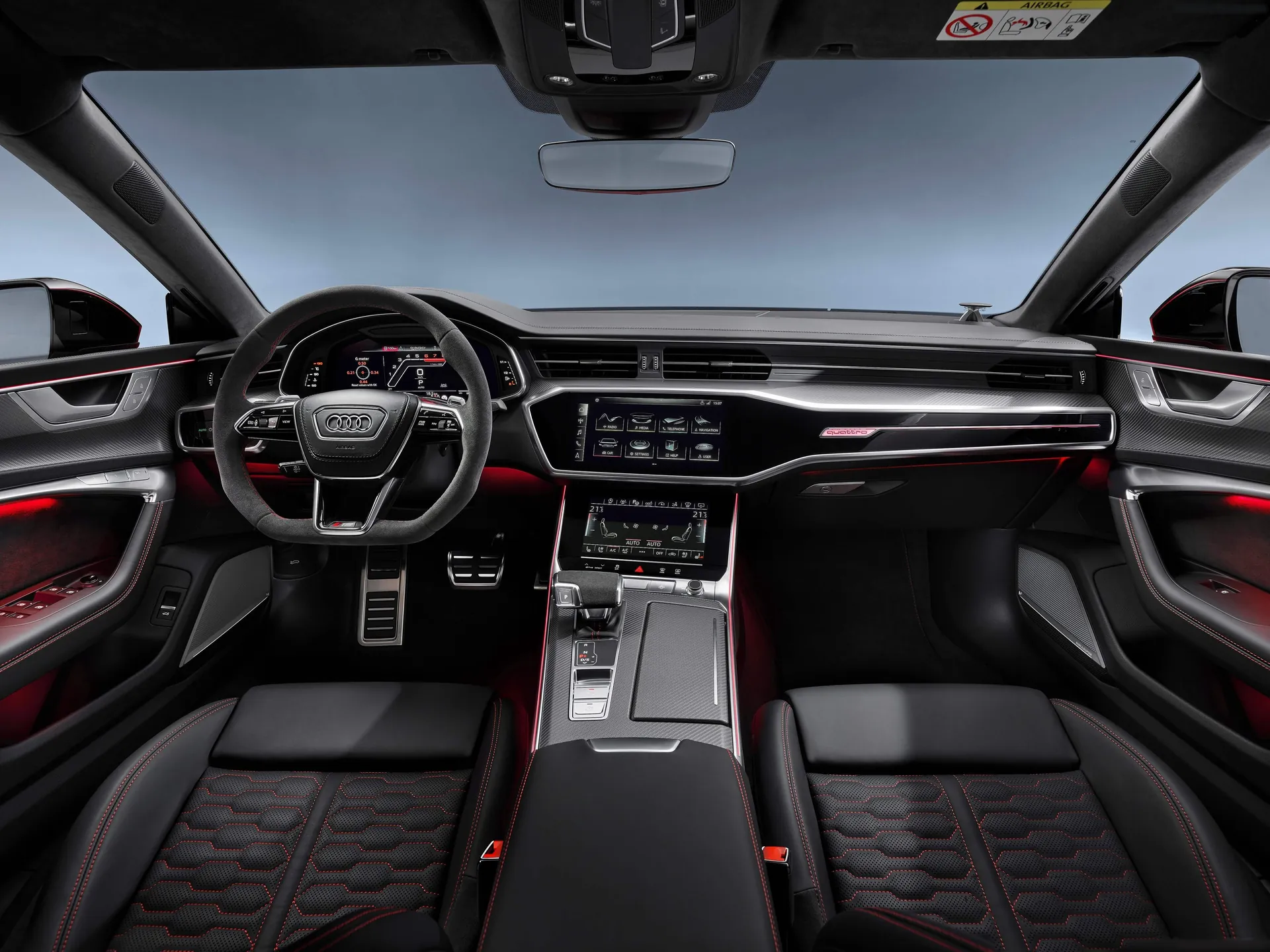 Audi RS7 Sportback (2020) – interiér