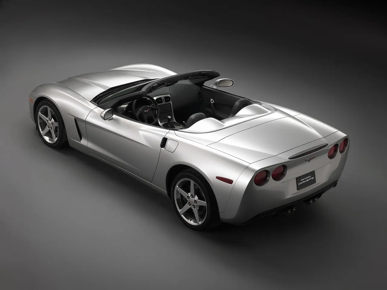 Chevrolet Corvette C6 (2005) – zadní tříčtvrteční pohled