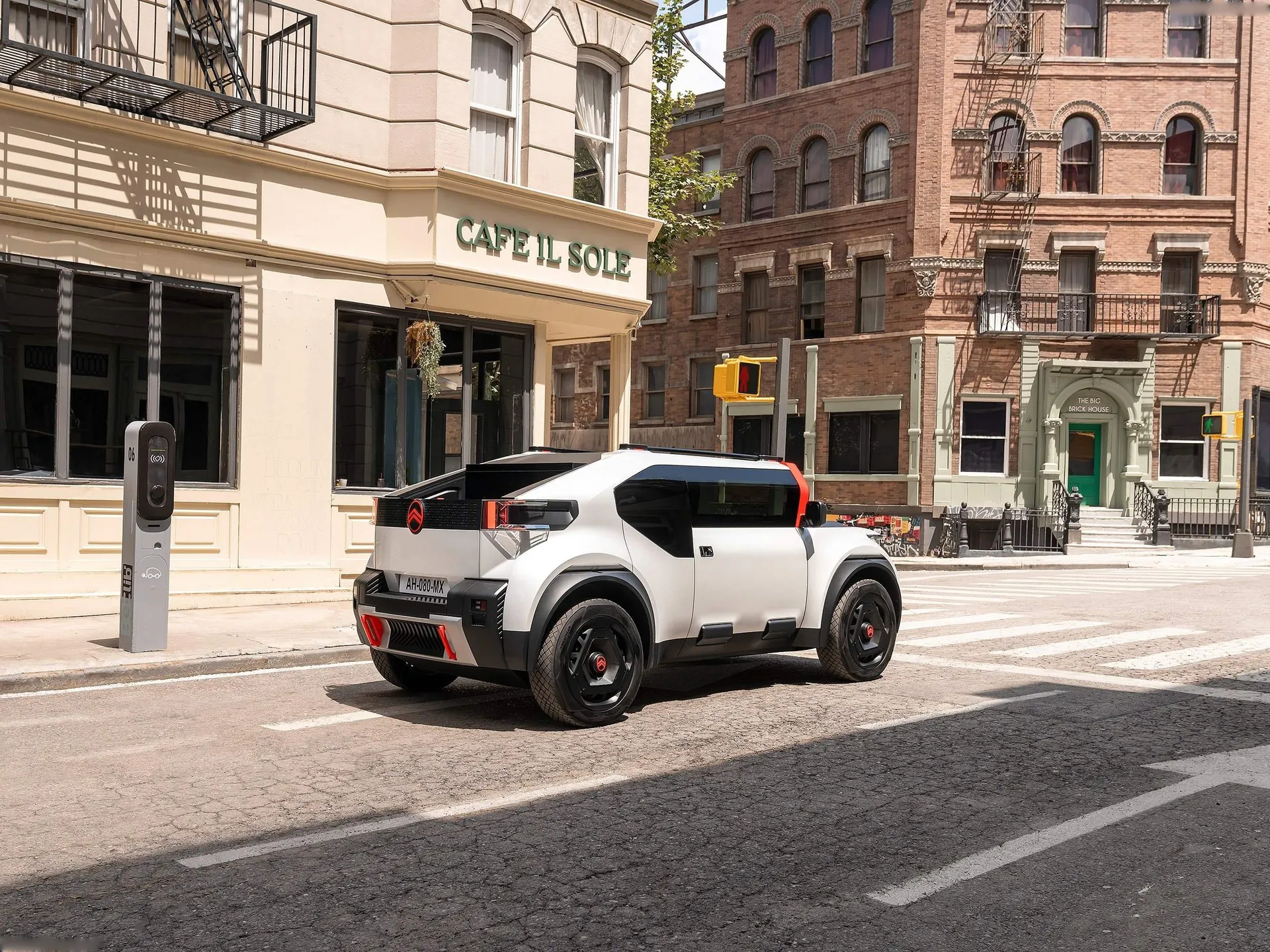 Citroen Oli Concept (2022) – zadní tříčtvrteční pohled