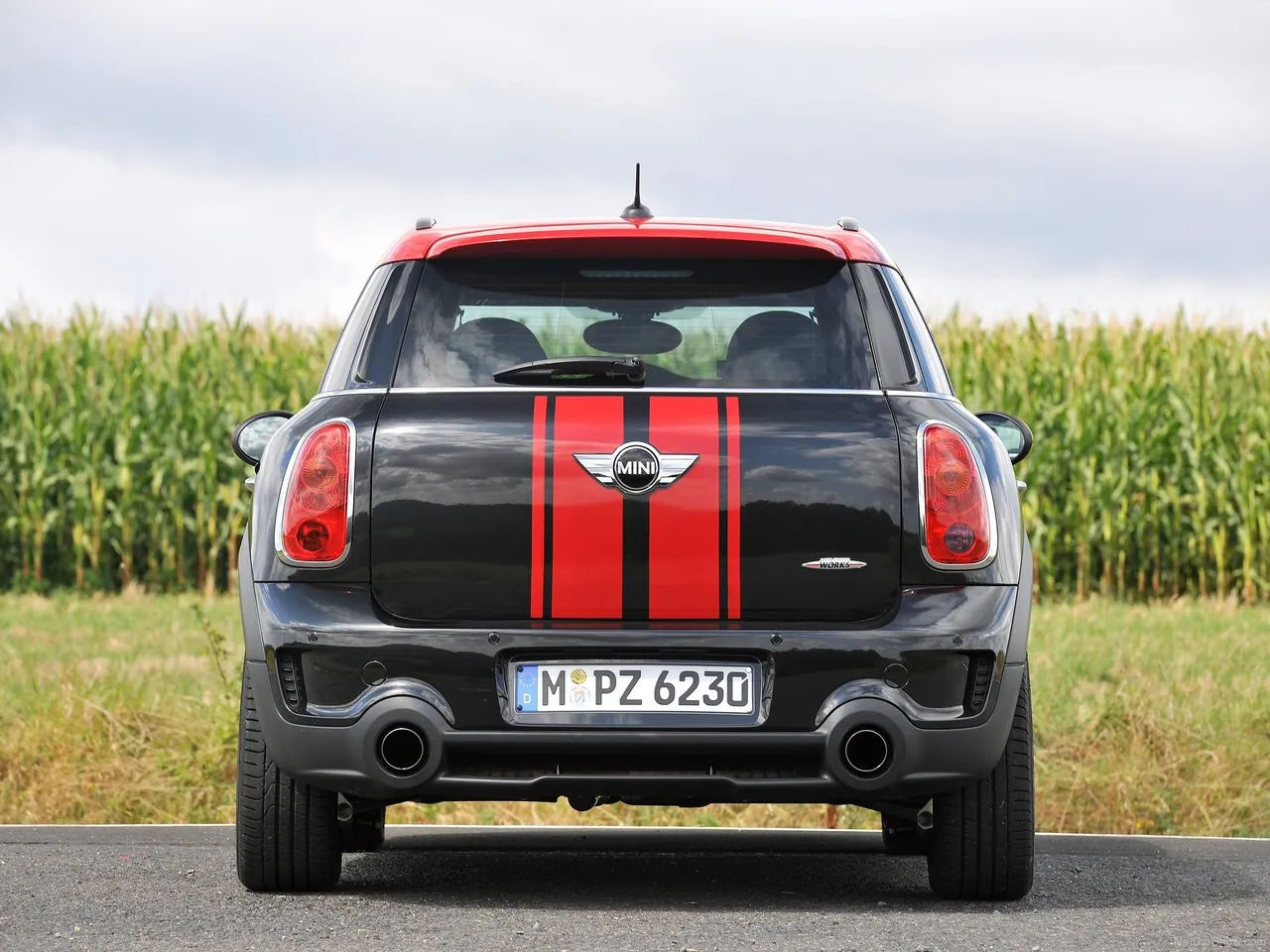 Mini Countryman John Cooper Works (2013) - Rear