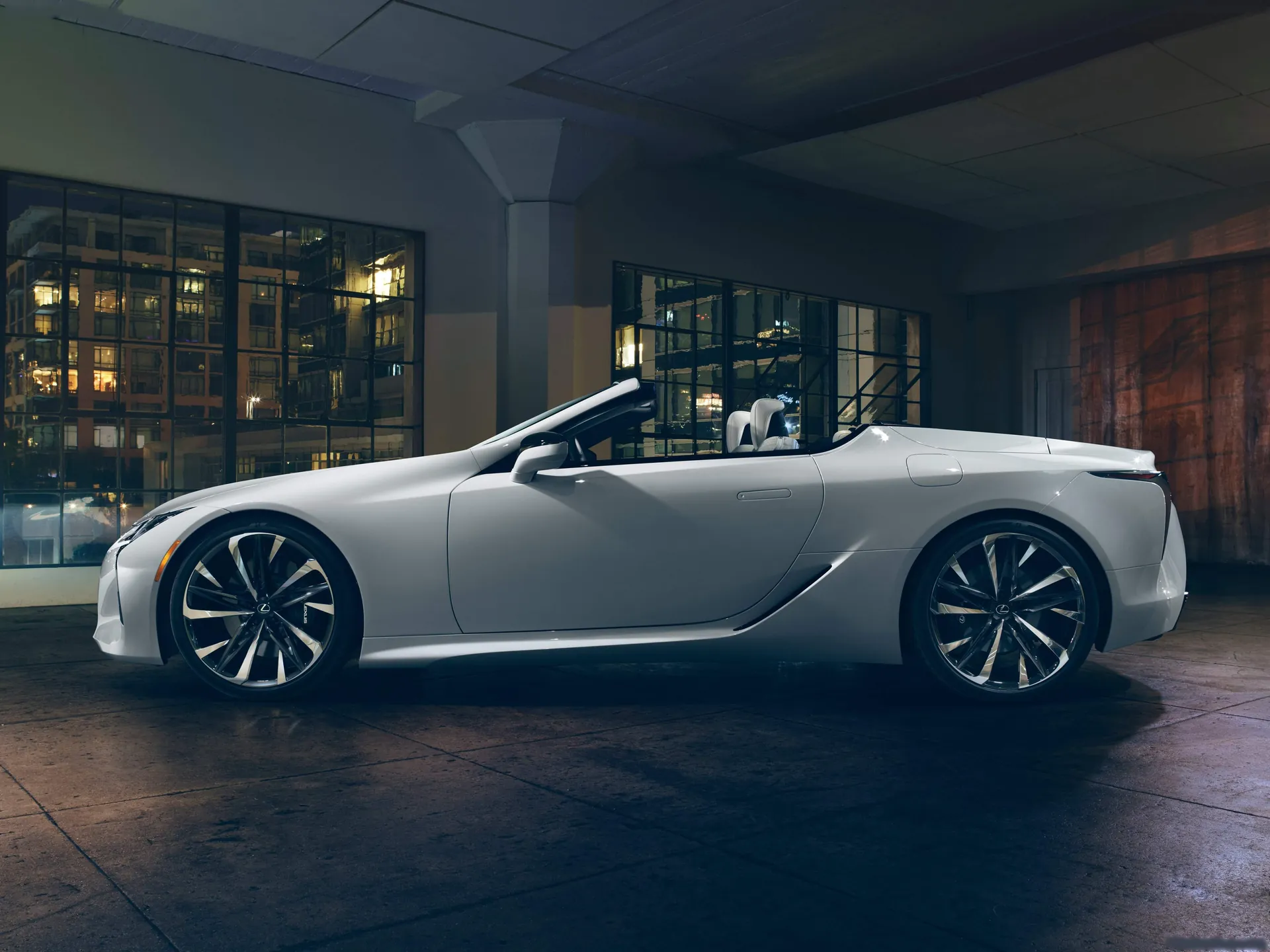 Lexus LC Convertible Concept (2019) – boční profil