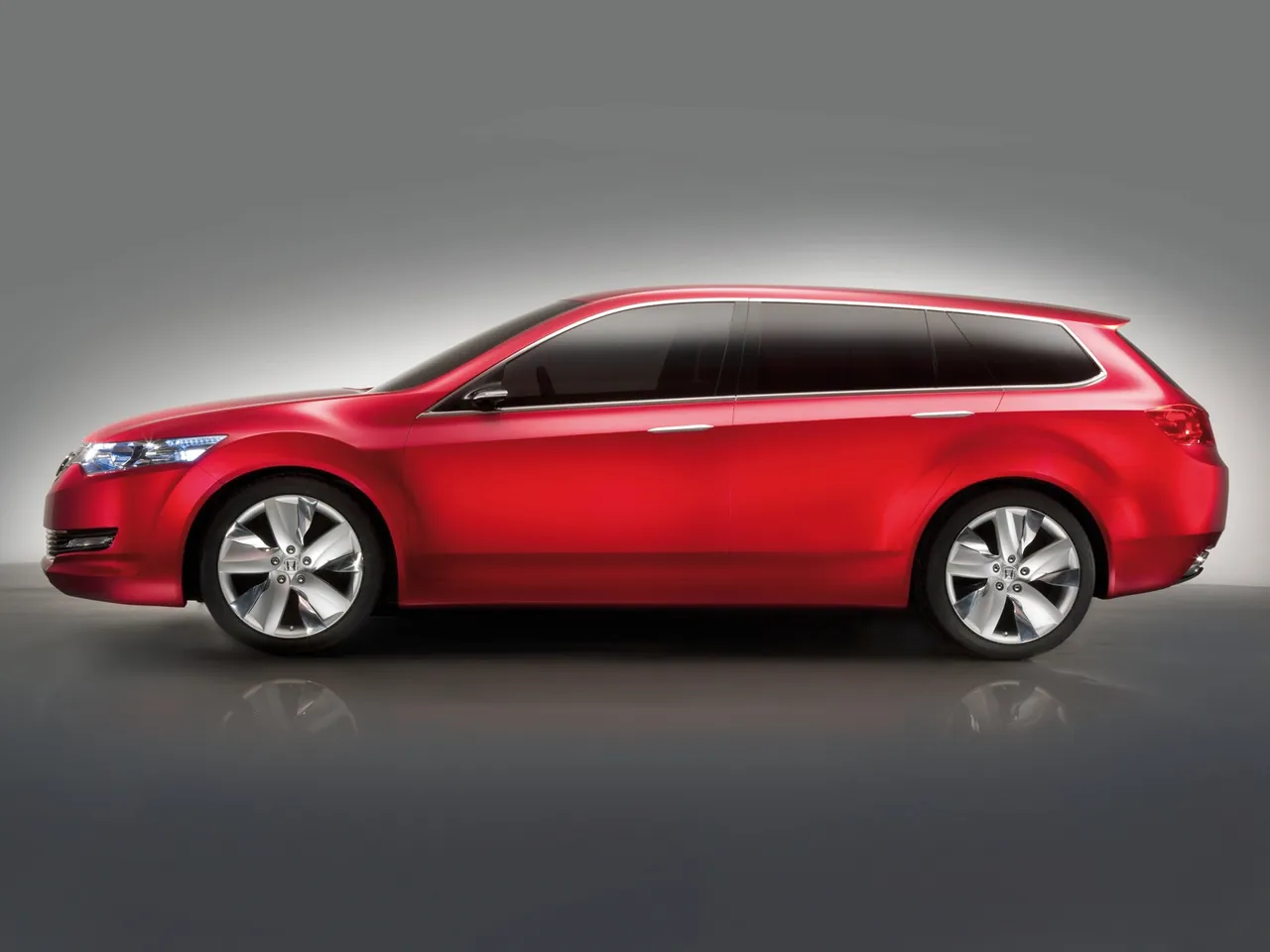 Honda Accord Tourer Concept (2007) – boční profil