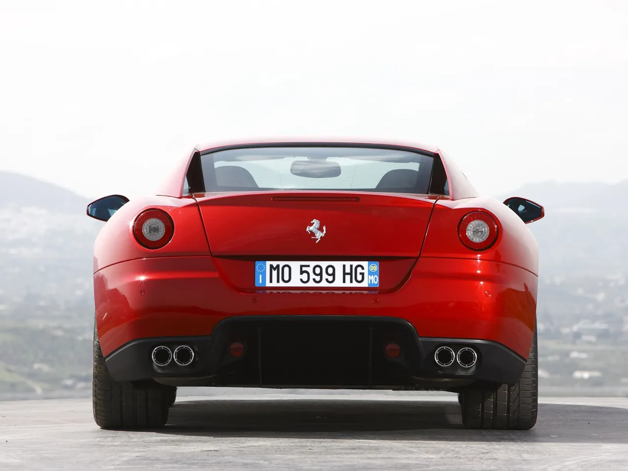 Ferrari 599 GTB Fiorano HGTE (2010) - Rear