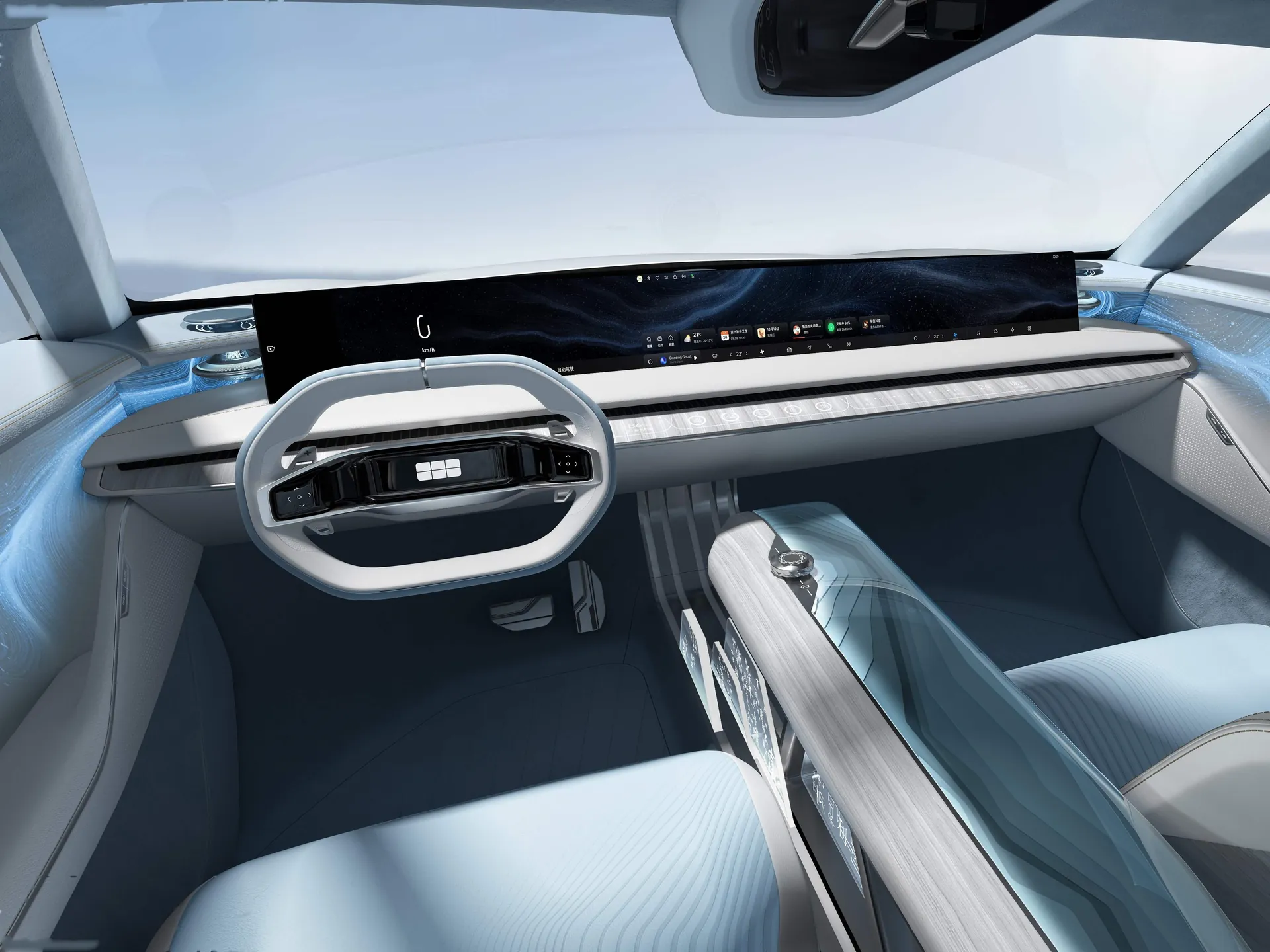 Geely Galaxy Light Concept (2023) – interiér