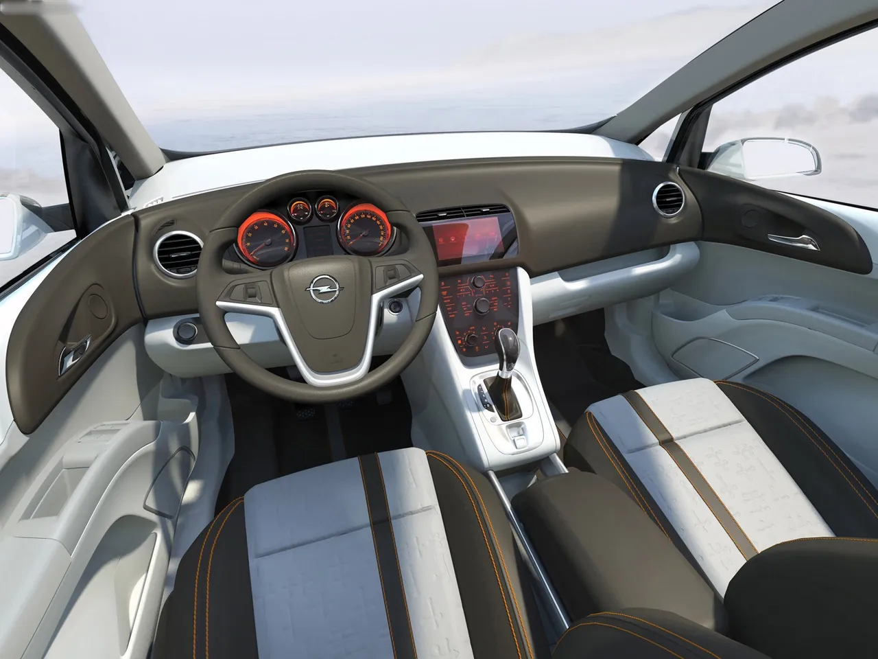 Opel Meriva Concept (2008) – interiér