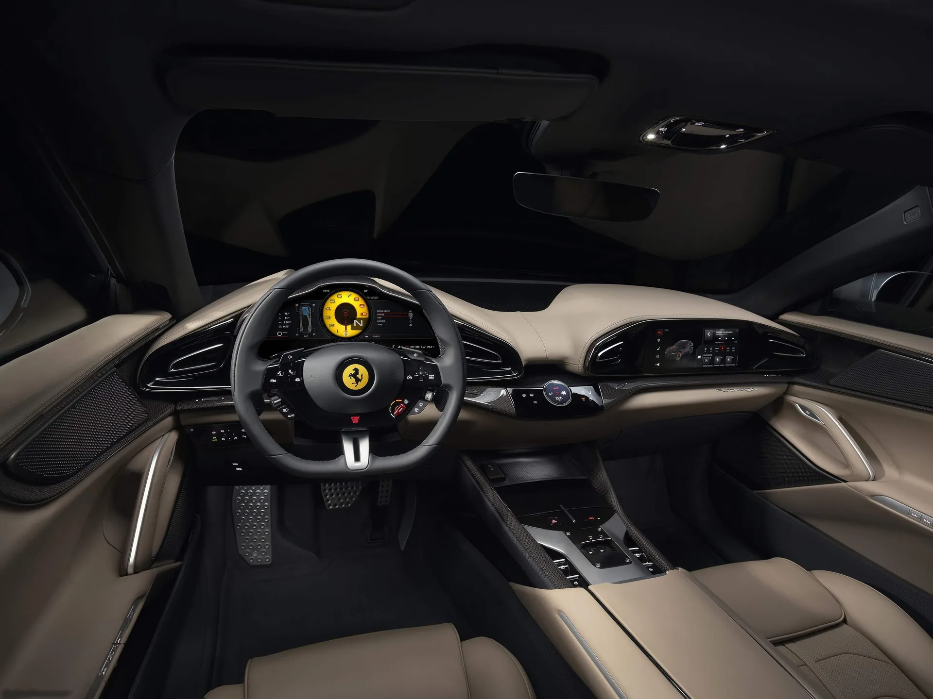 Ferrari Purosangue (2023) – interiér