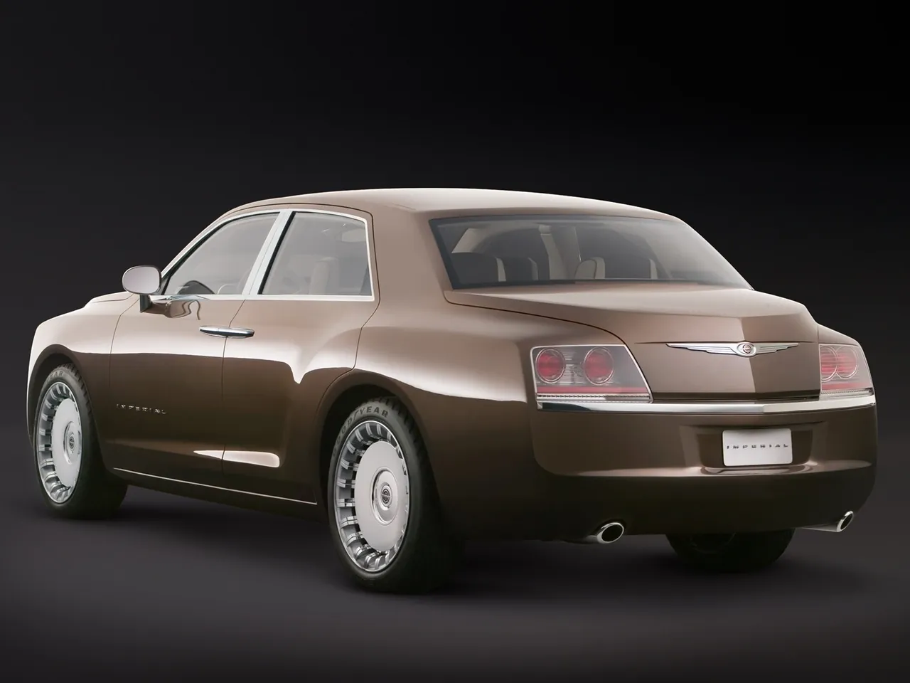 Chrysler Imperial Concept (2006) – zadní tříčtvrteční pohled