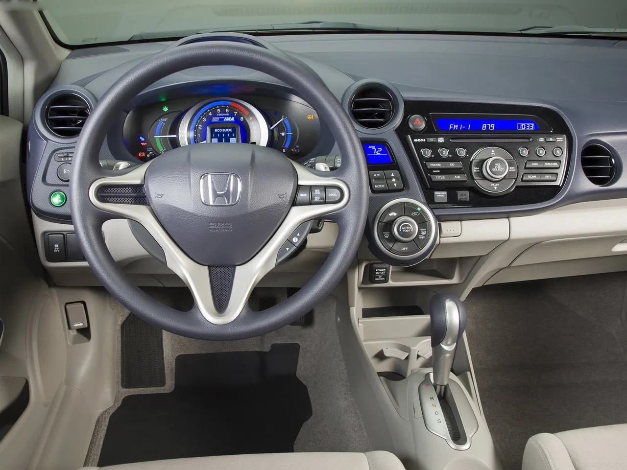 Honda Insight (2010) – interiér