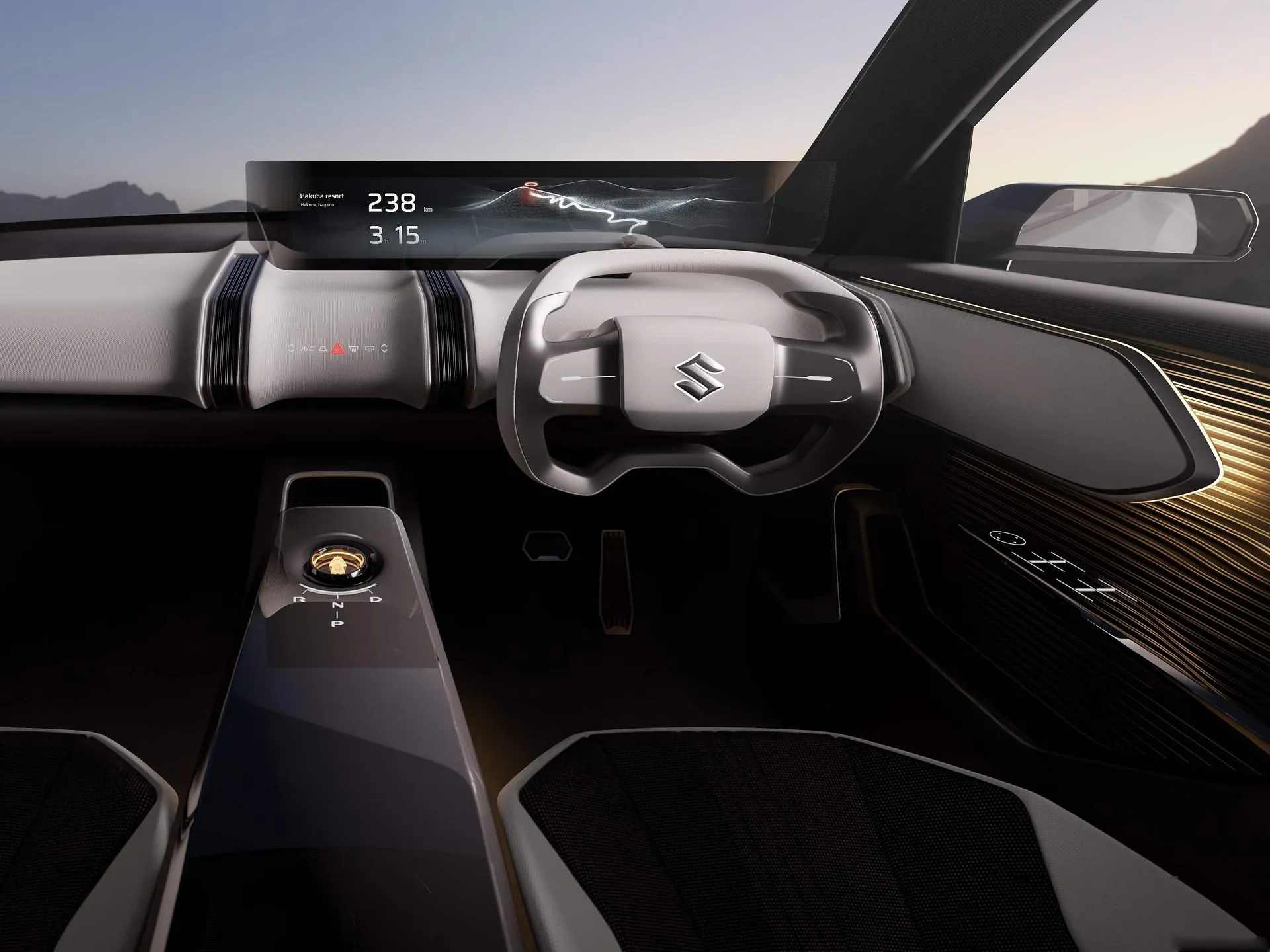 Suzuki eVX Concept (2023) – interiér