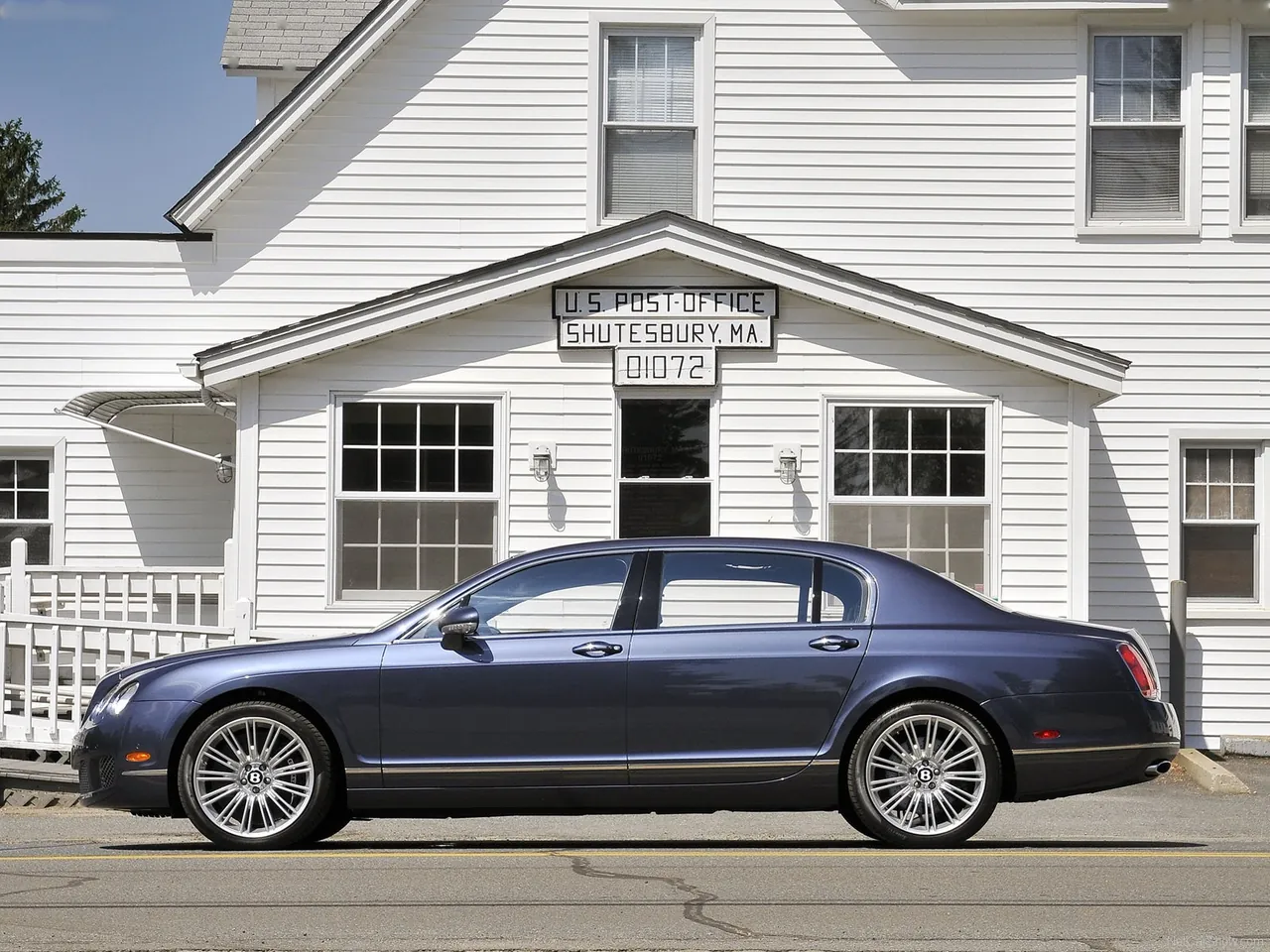 Bentley Continental Flying Spur Speed (2009) – boční profil