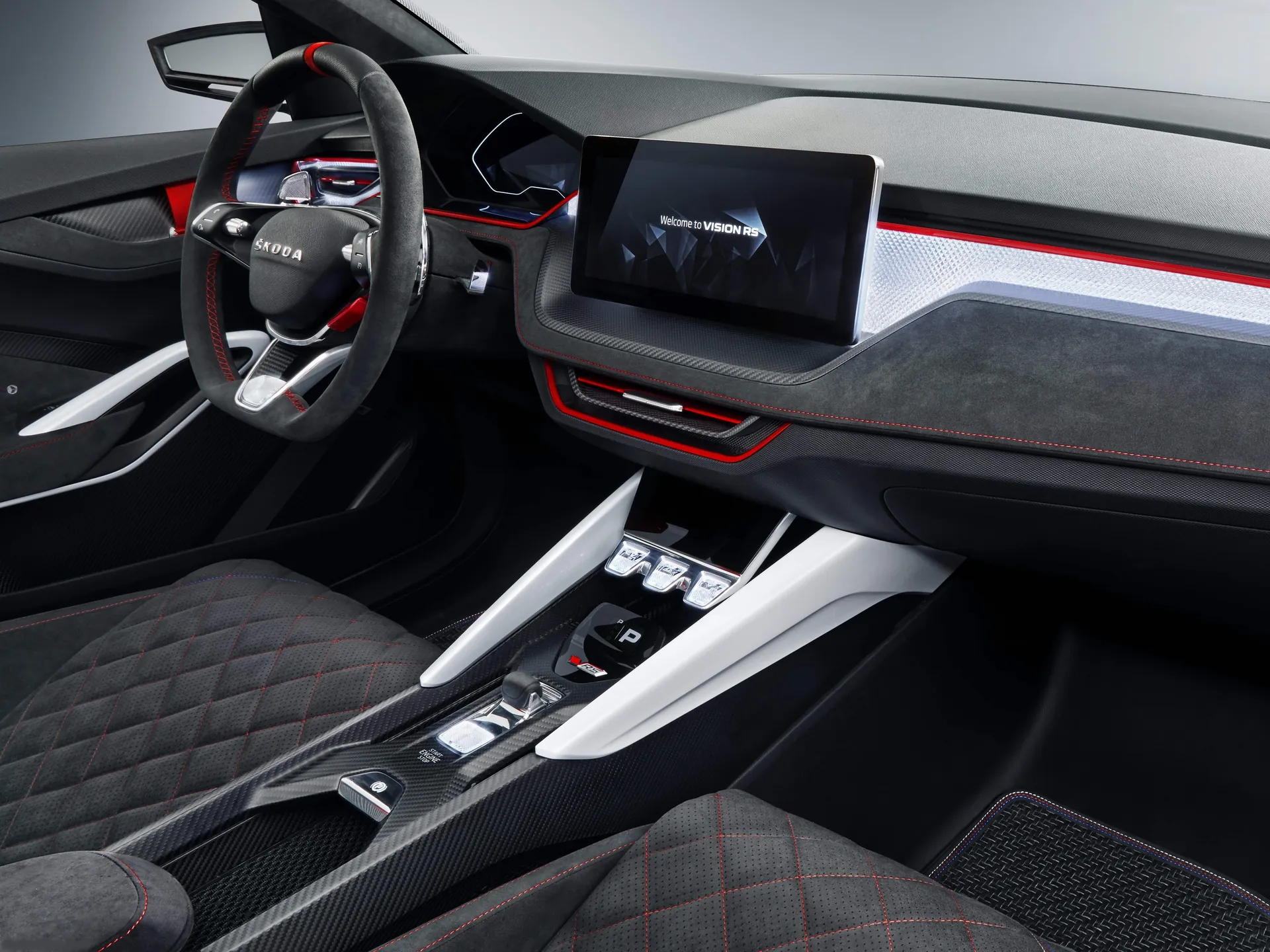 Skoda Vision RS Concept (2018) – interiér