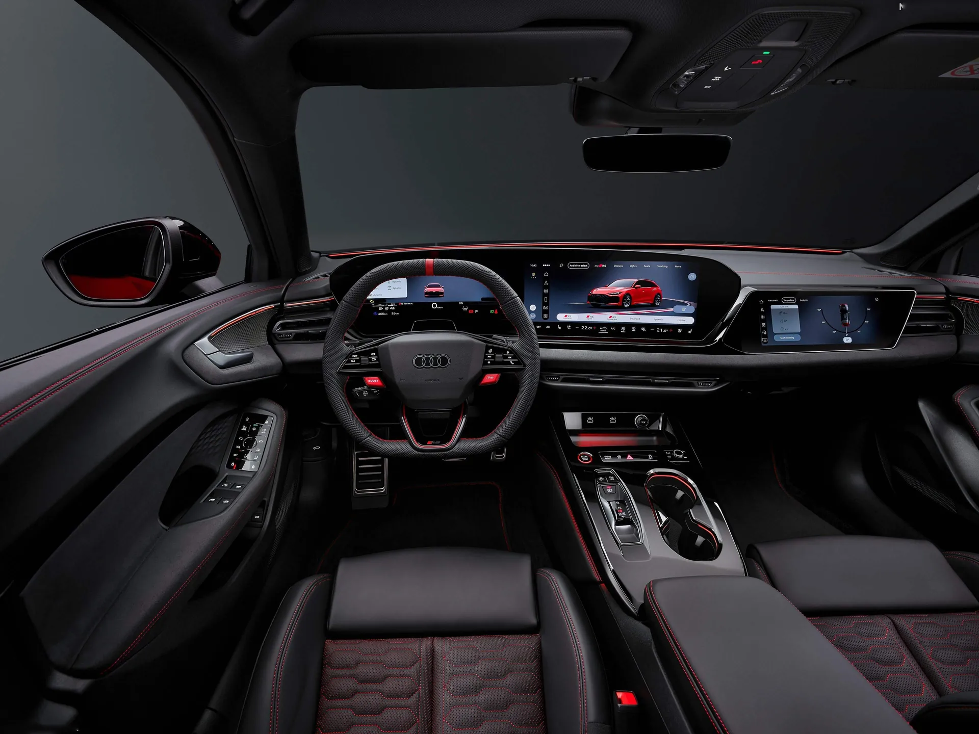 Audi RS5 Avant (2027) – interiér
