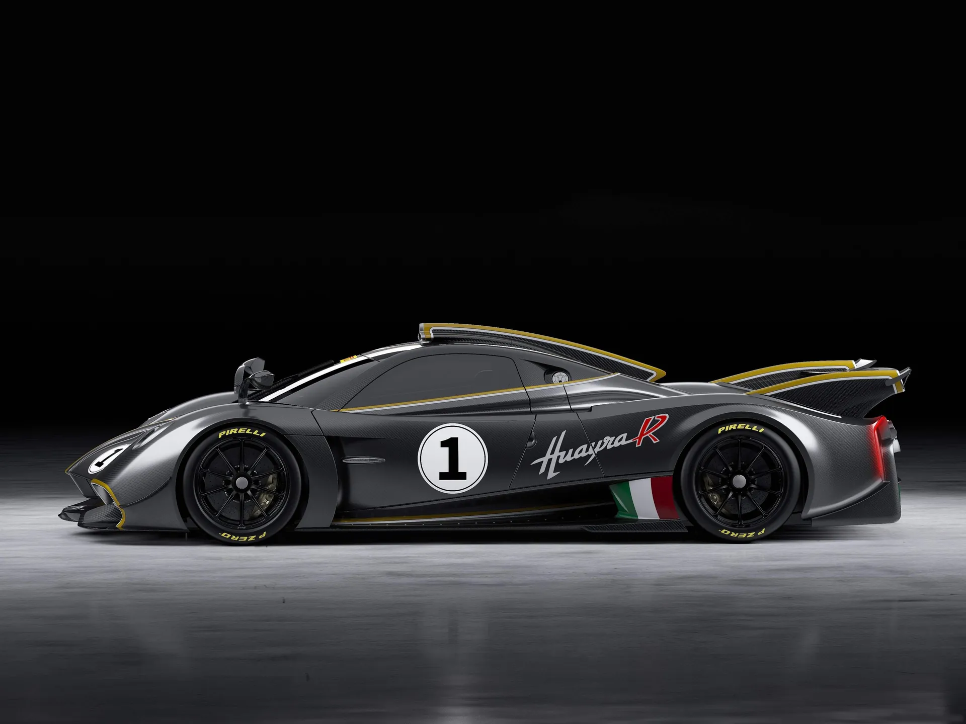 Pagani Huayra R (2021) – boční profil