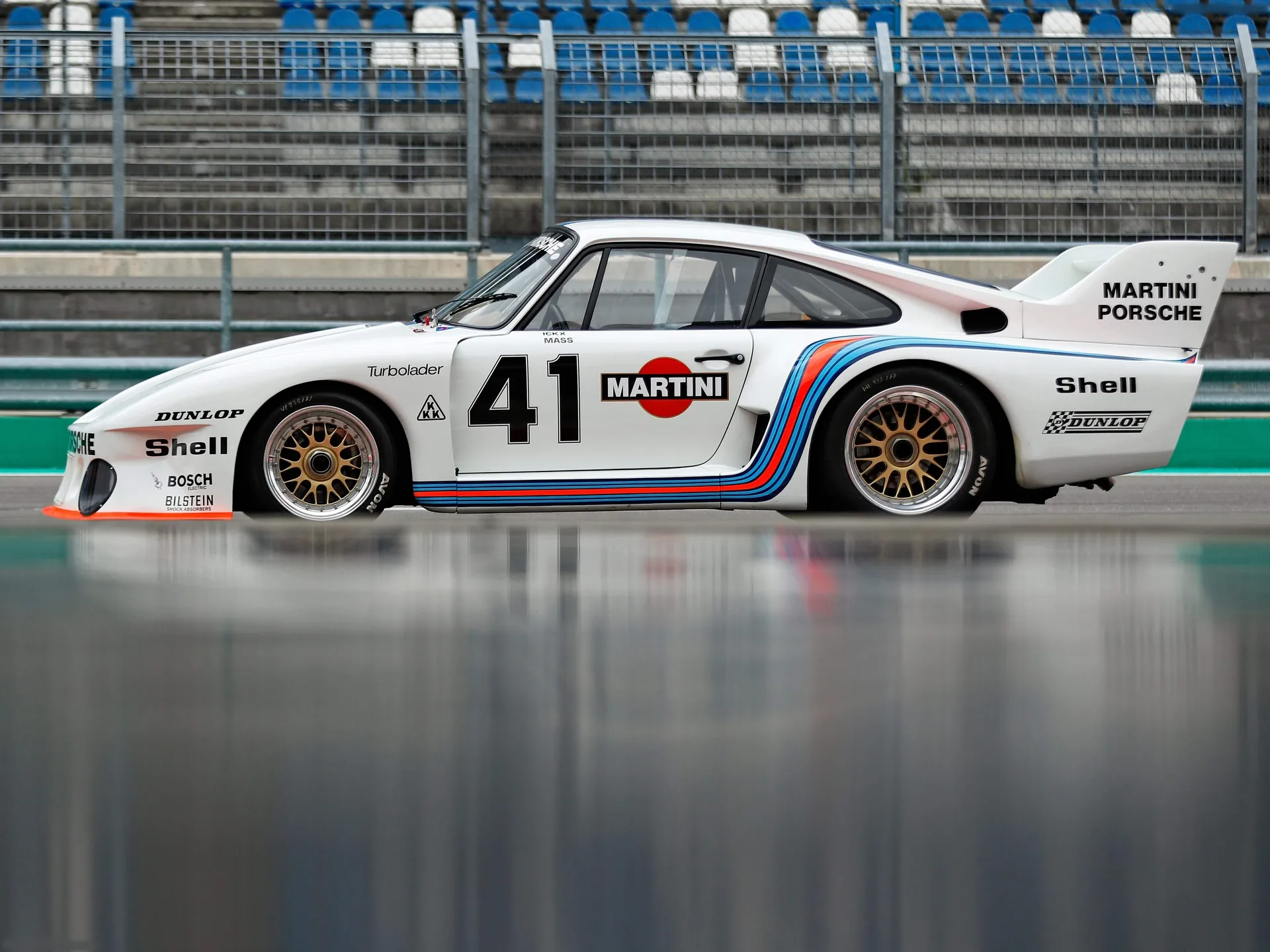 Porsche 935-77 (1977) - Side Profile