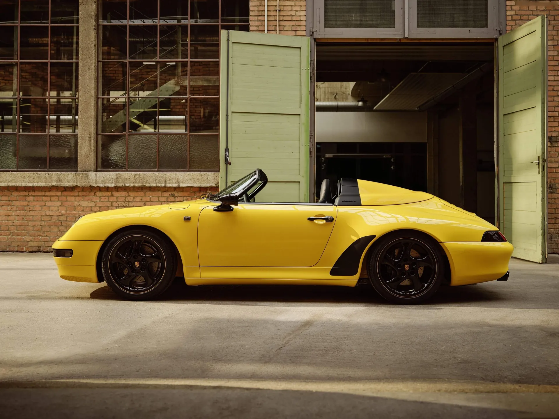 Porsche 911 Speedster Type 993 (2024) – boční profil