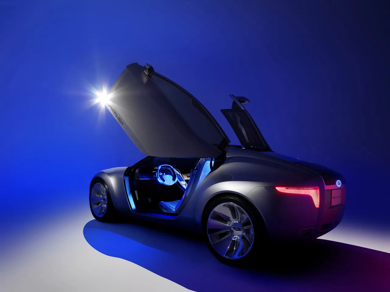 Ford Reflex Concept (2006) – zadní tříčtvrteční pohled