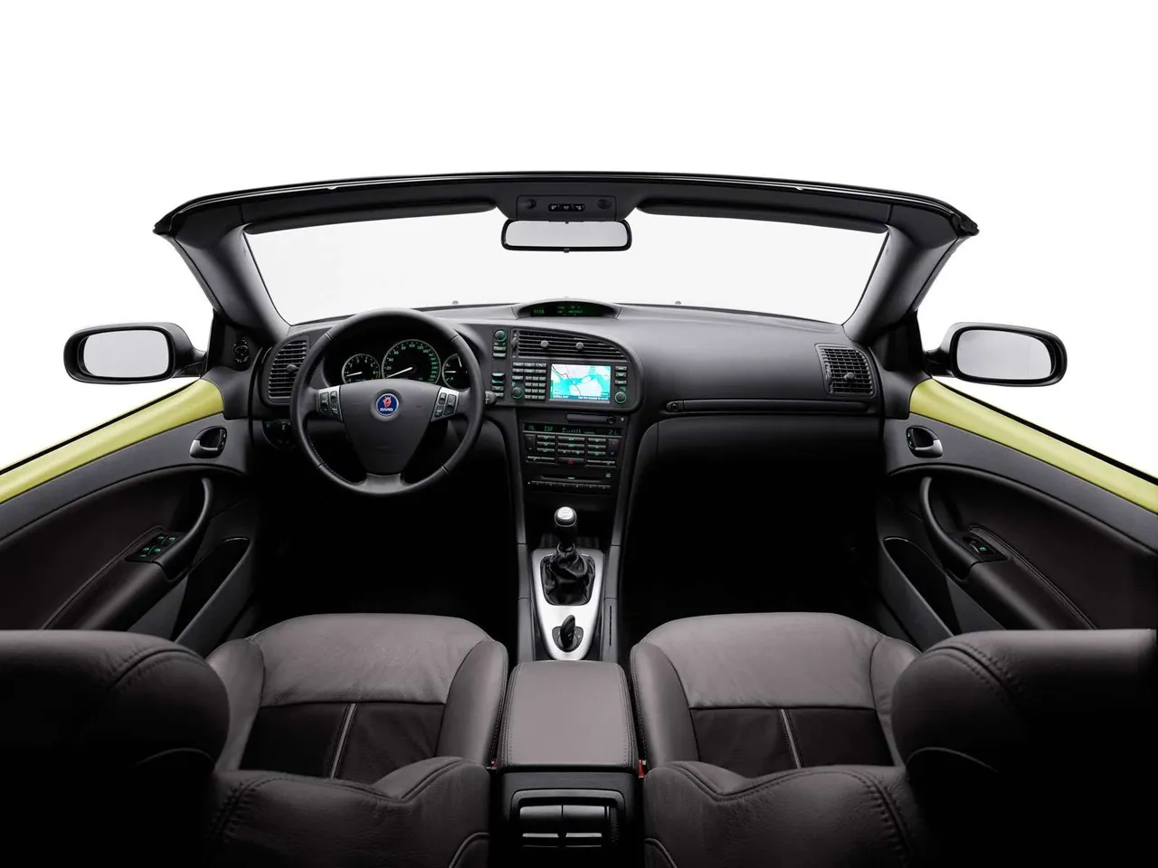 Saab 9-3 Convertible (2005) – interiér